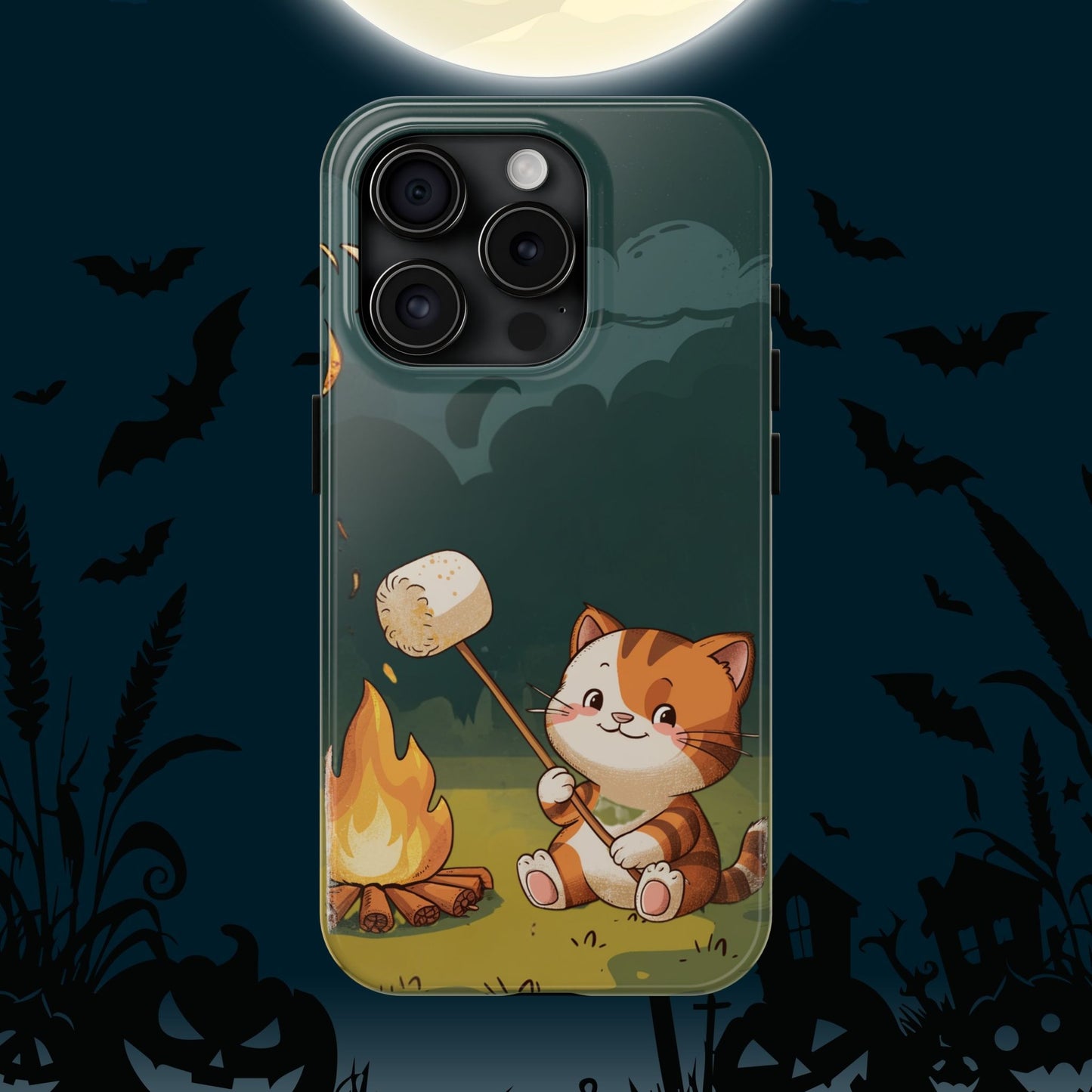 S'meowggy Wireless Charging Support Tough Case.