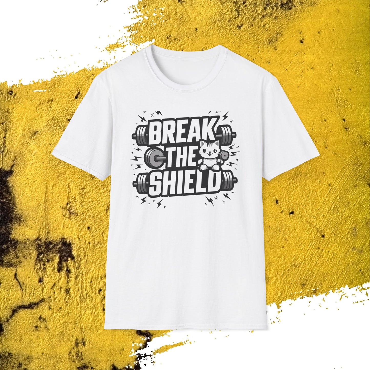 Break The Shield Cotton Men Tee