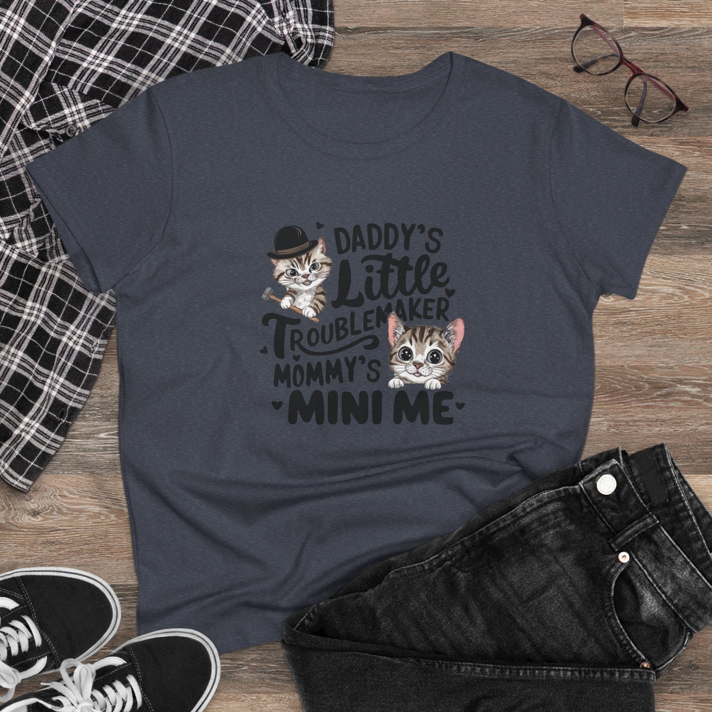Daddy Little Women Cotton Tshirt