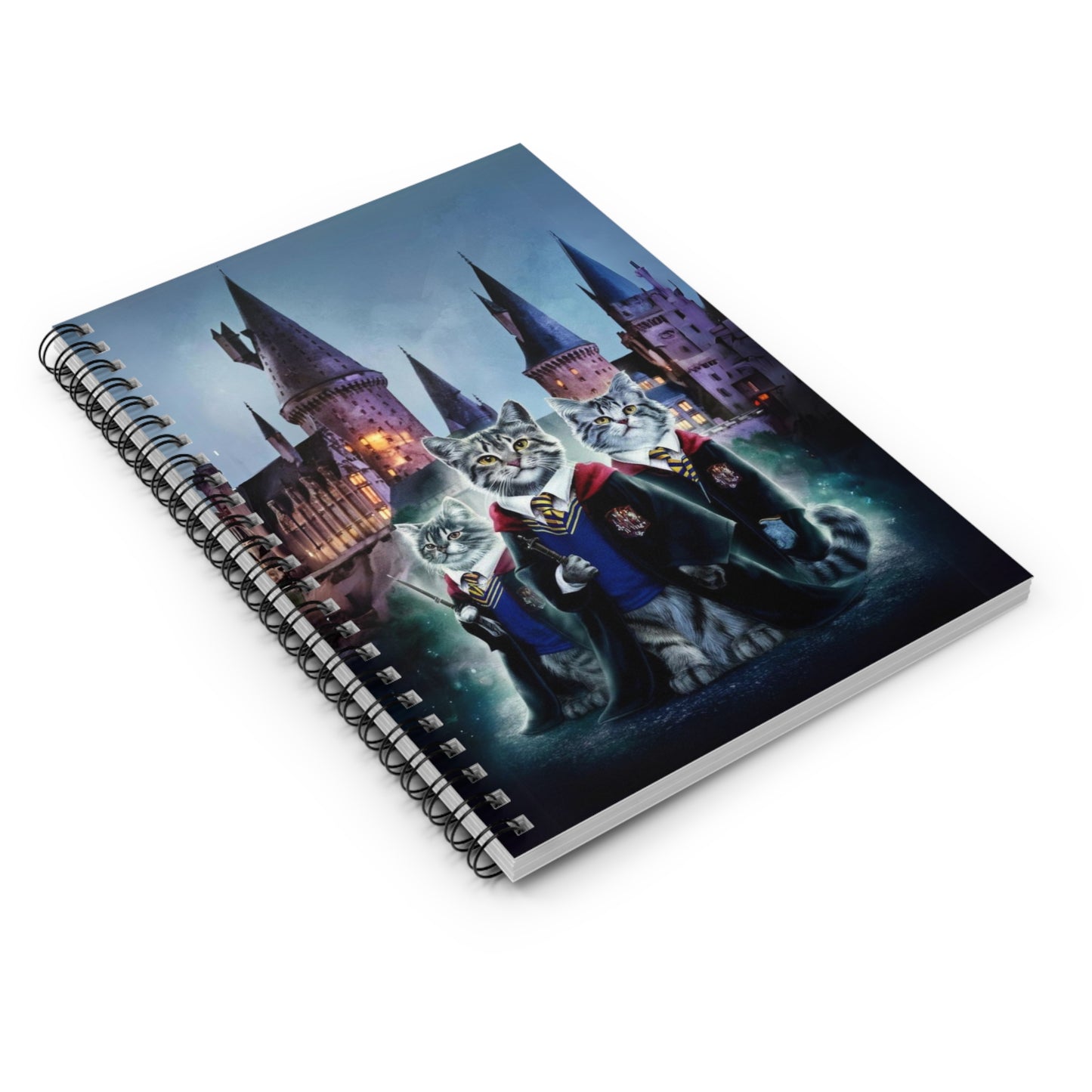Mystic Memoirs Ruled Line Notebook
