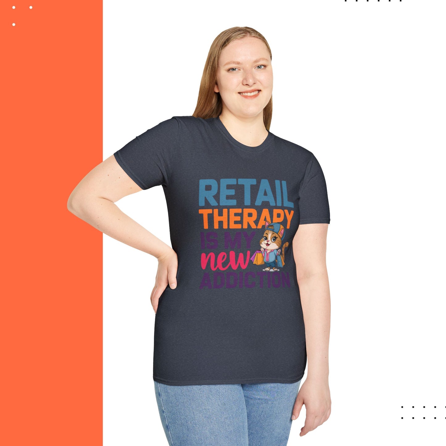 Retail Therapy Cotton T-Shirt