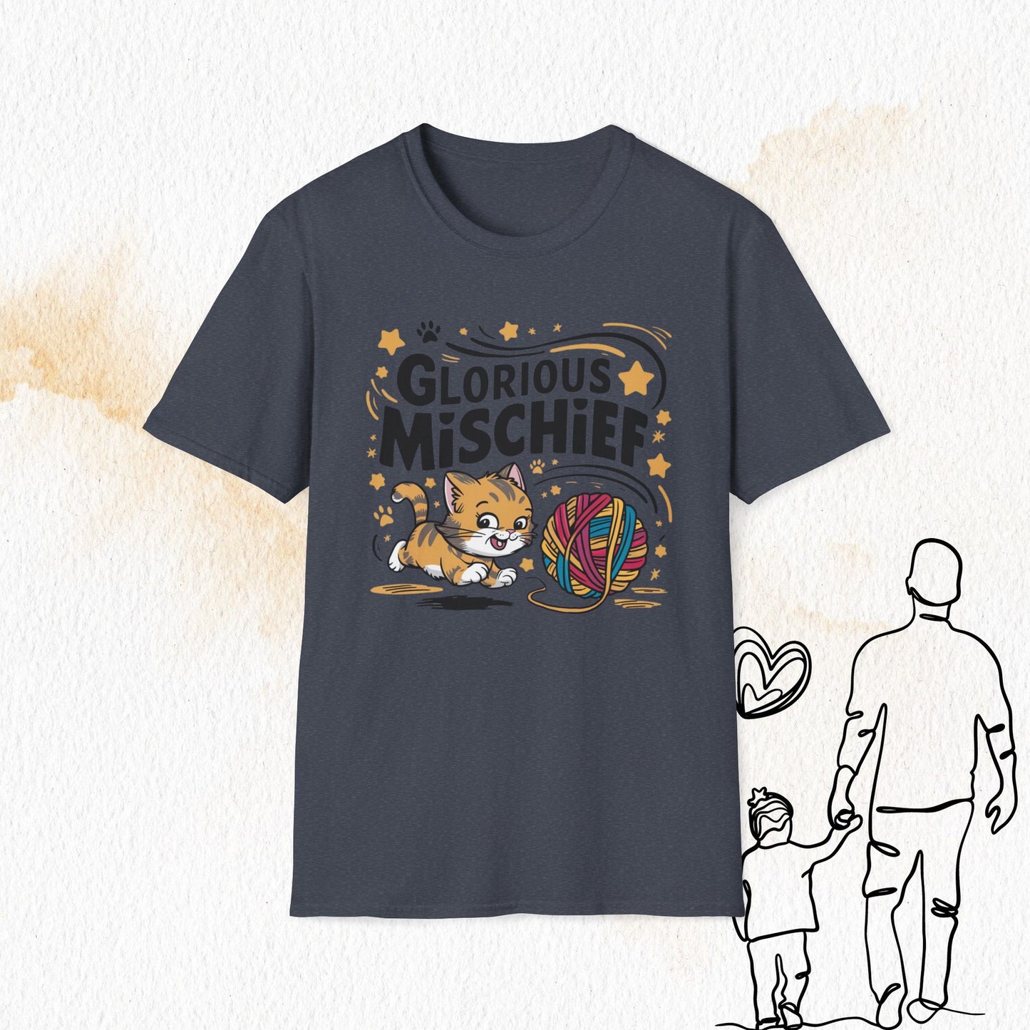 Glorious Mischief Cotton Men T-Shirt