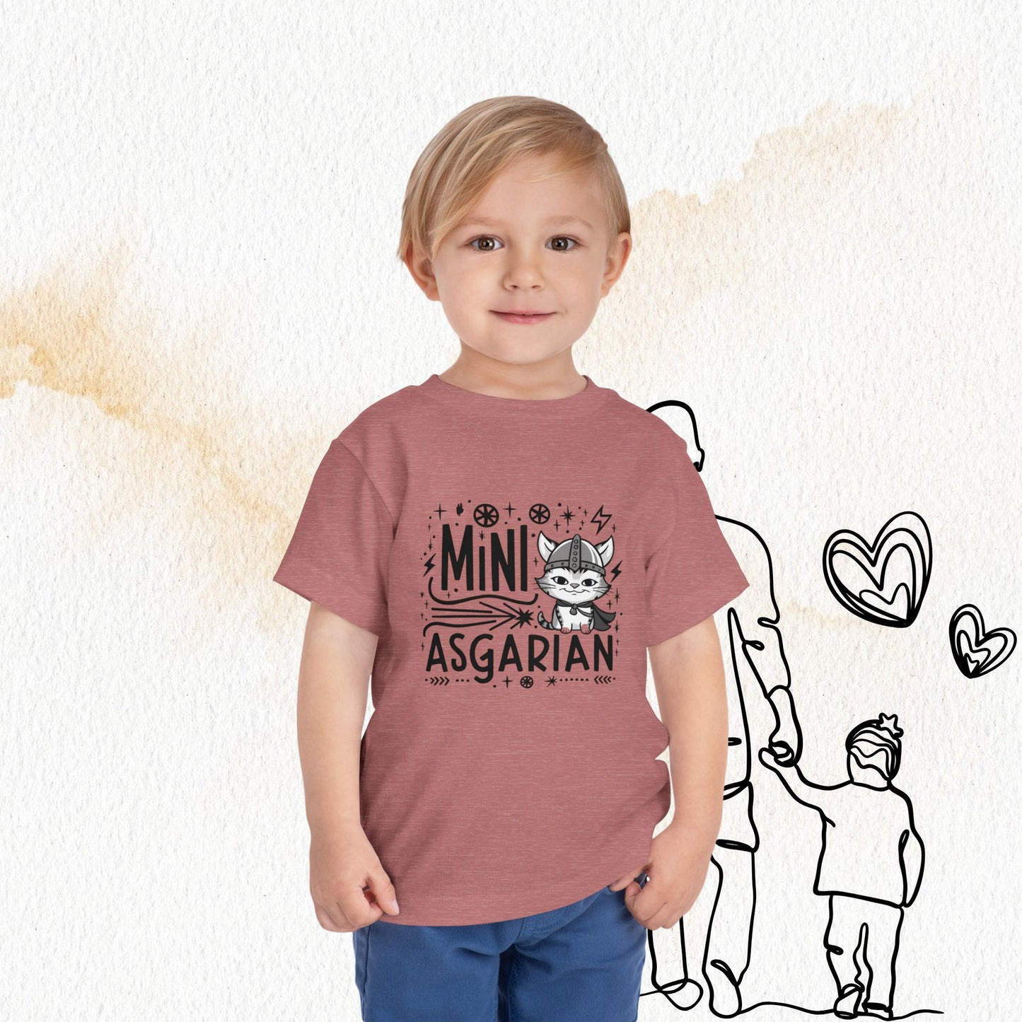 Mini Asgardian Toddler Cotton T-Shirt