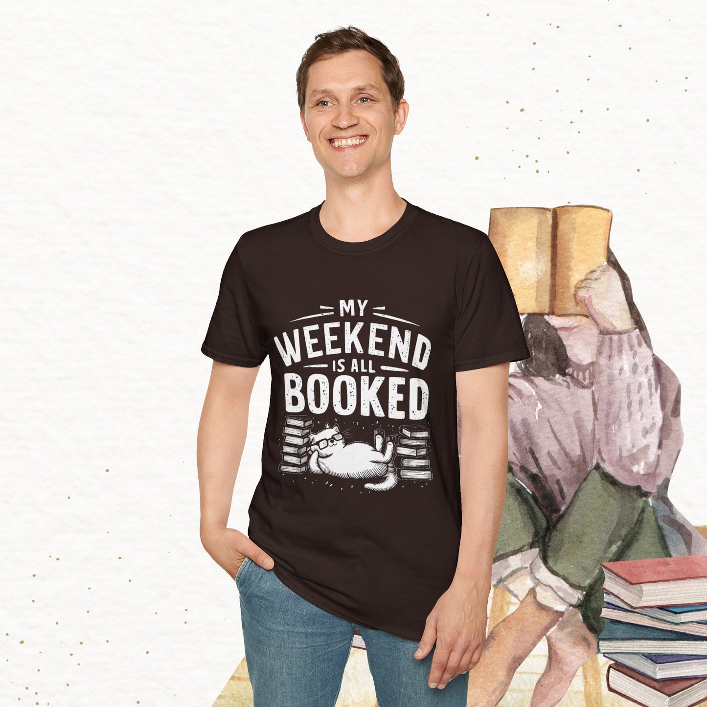 My Weekend Is All Booked Cotton Tee