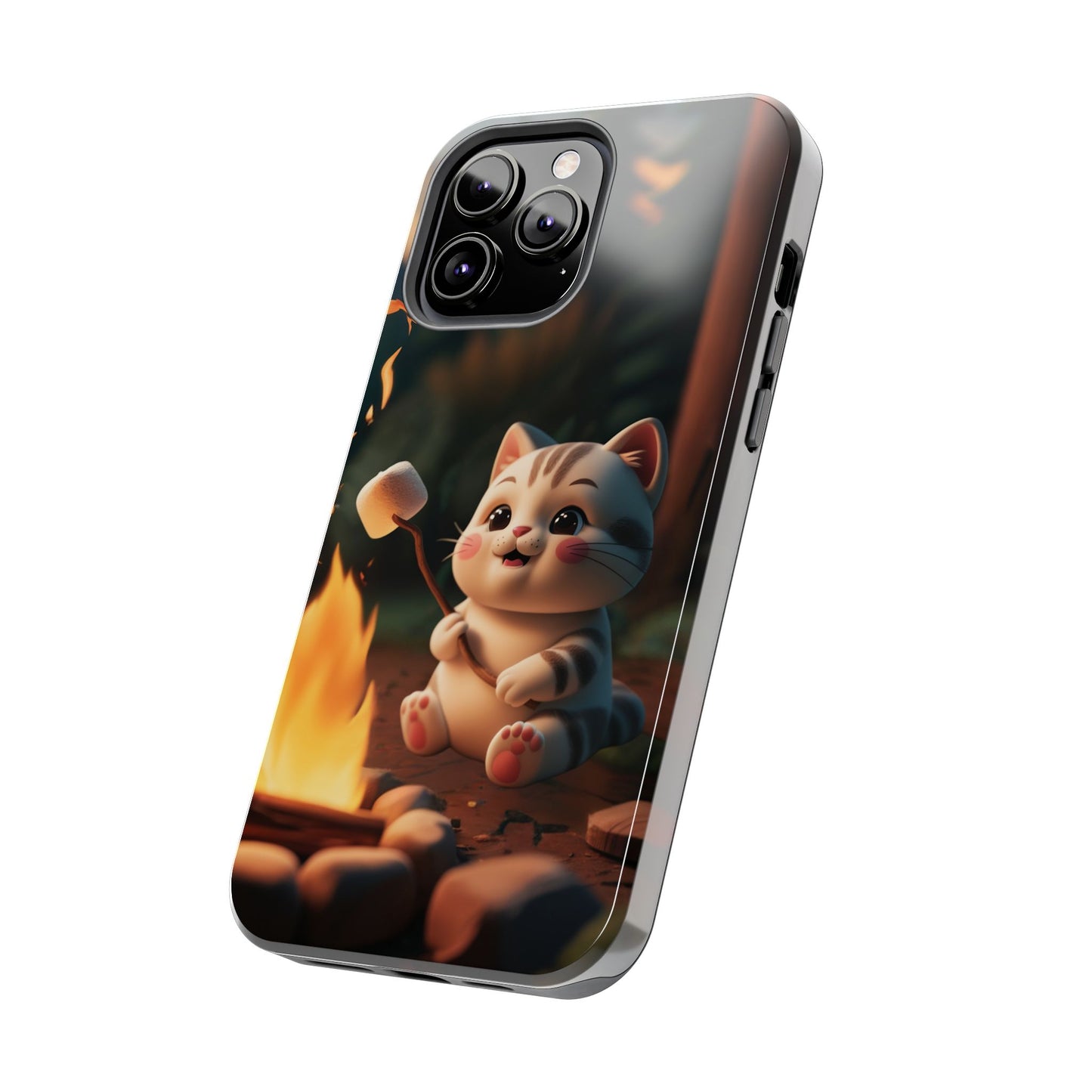 Meowstic Grip Wireless Charging Support Tough Case.