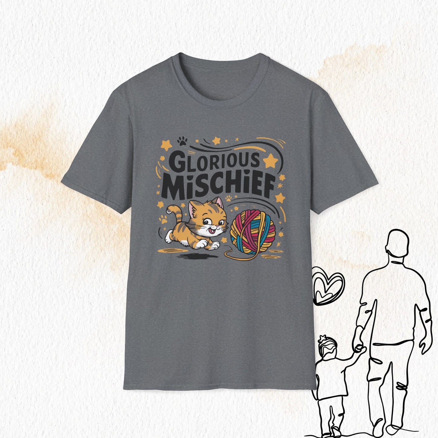 Glorious Mischief Cotton Men T-Shirt