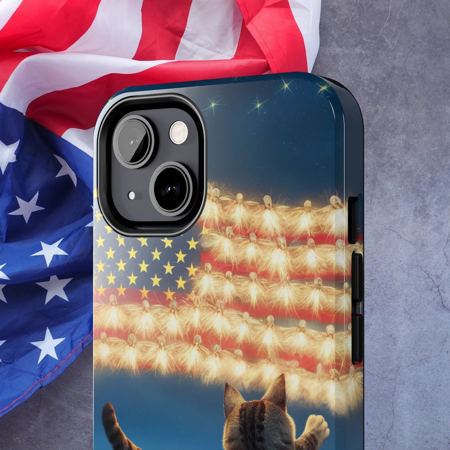 Eagle Eye Wireless Charging Support Tough Case