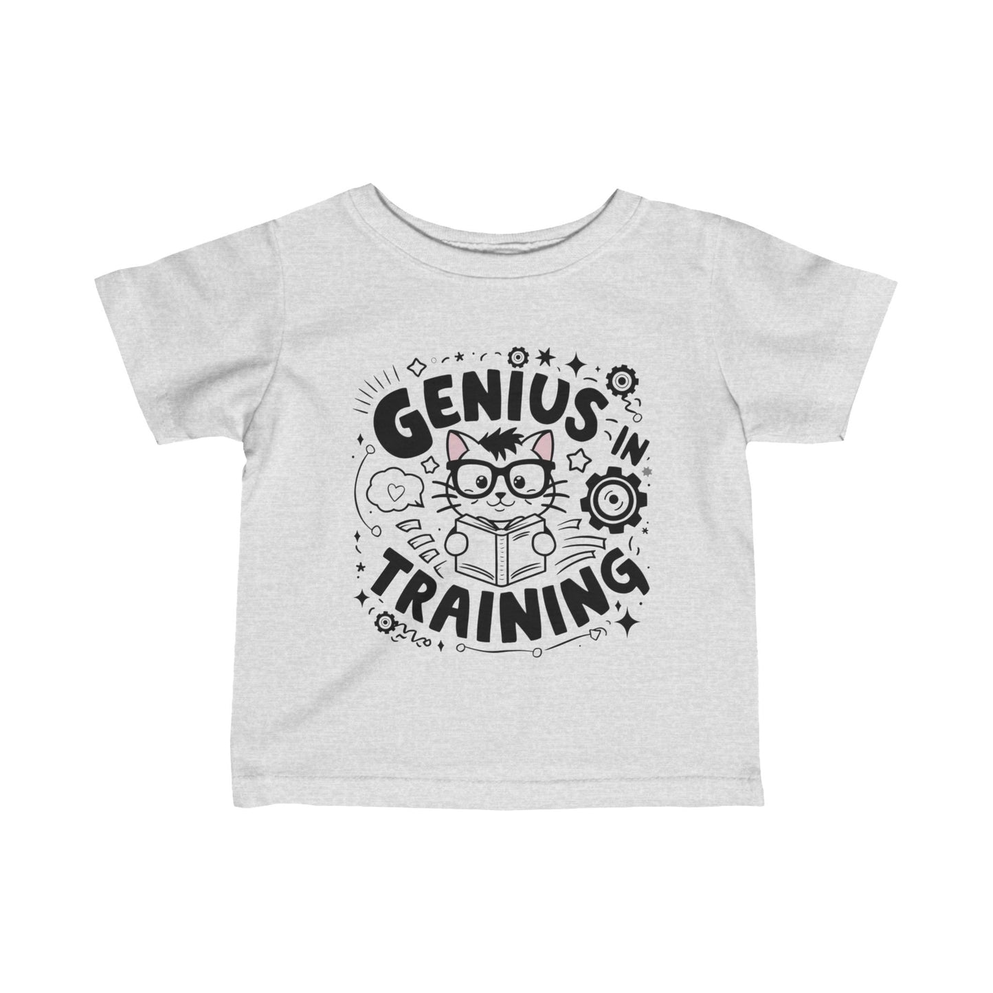 Genius In Training Infant Cotton T-Shirt