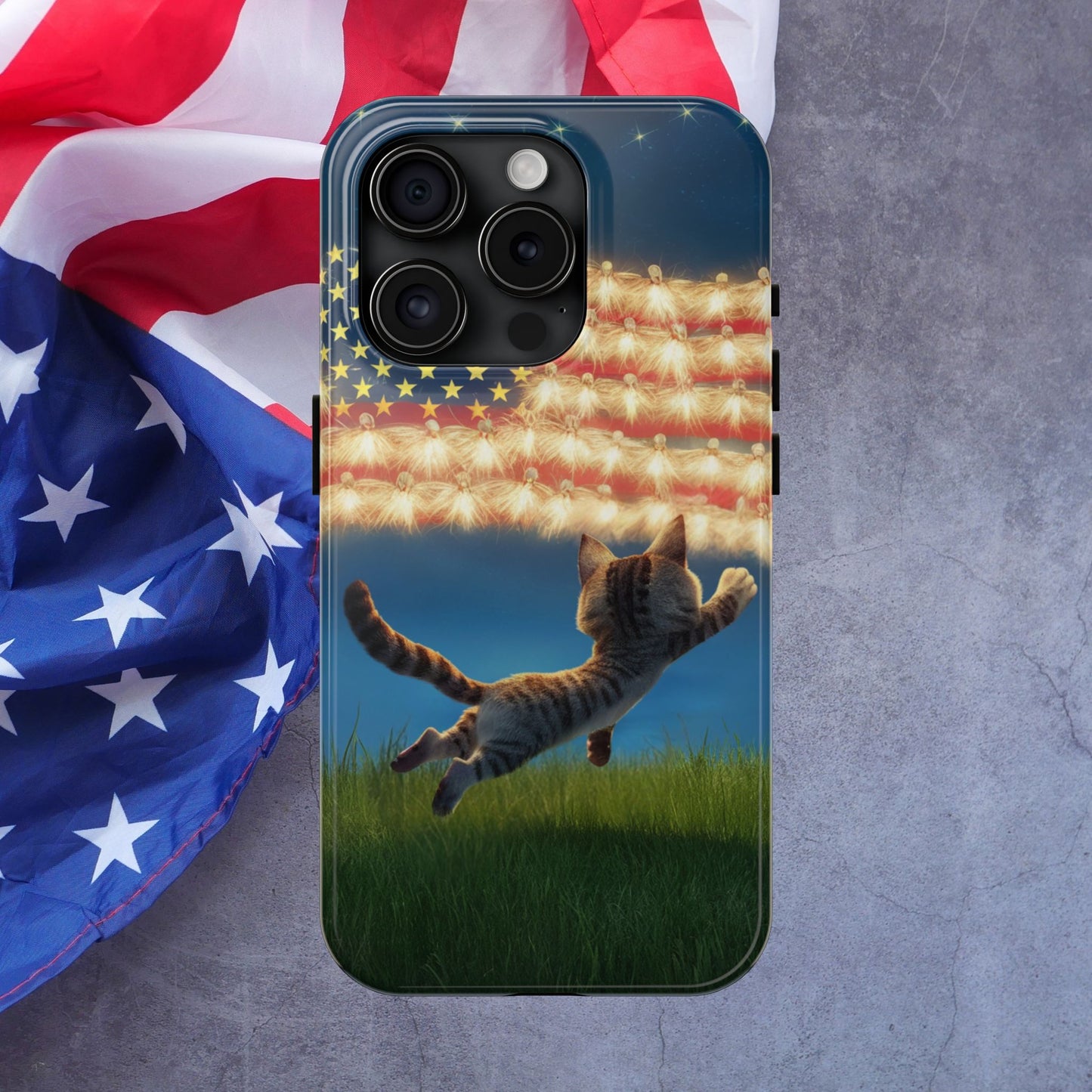 Eagle Eye Wireless Charging Support Tough Case