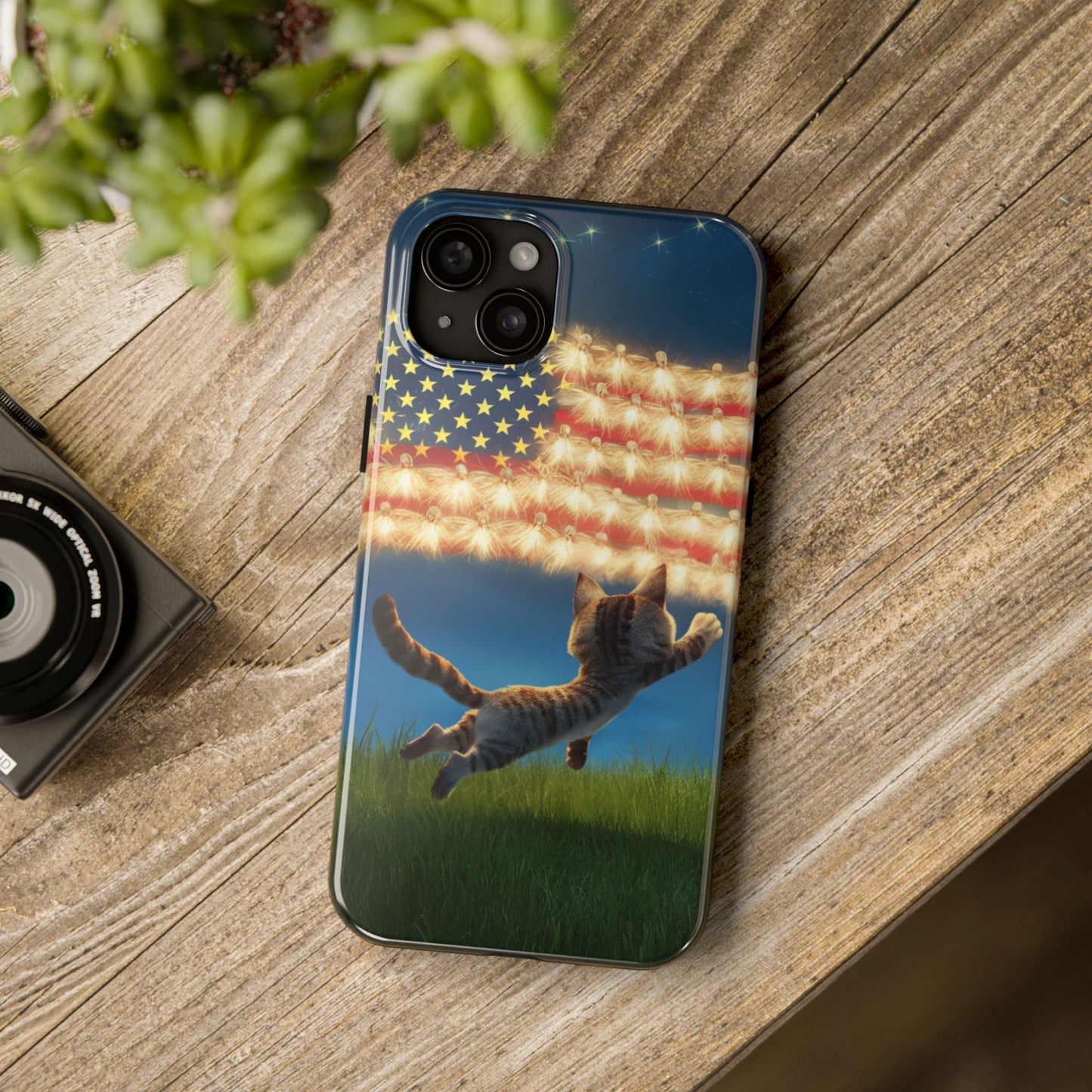 Eagle Eye Wireless Charging Support Tough Case