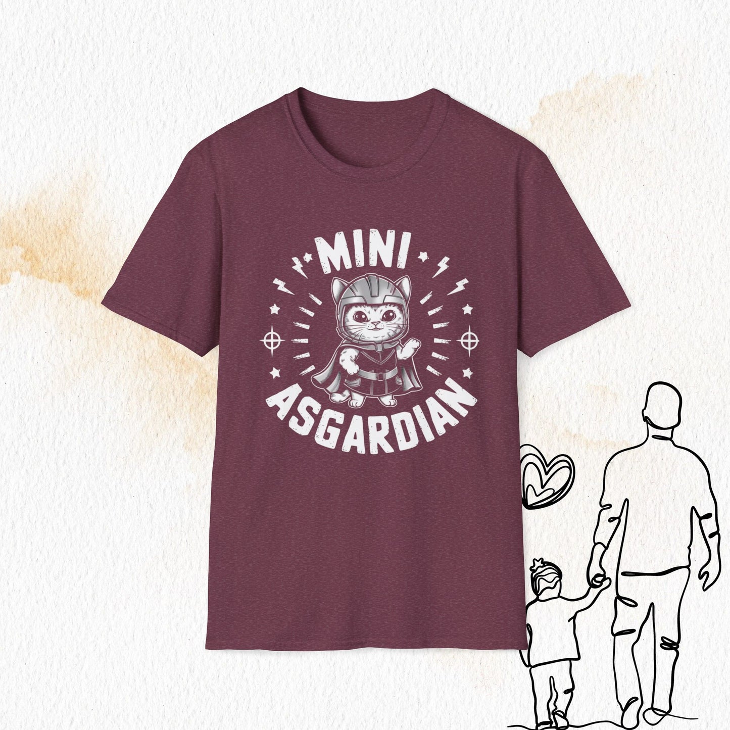 Mini Asgardian Cotton Men Tees
