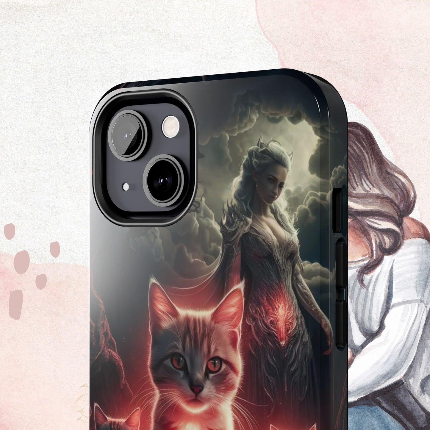 Mama's Mind Meld Wireless Charging Support Tough Case