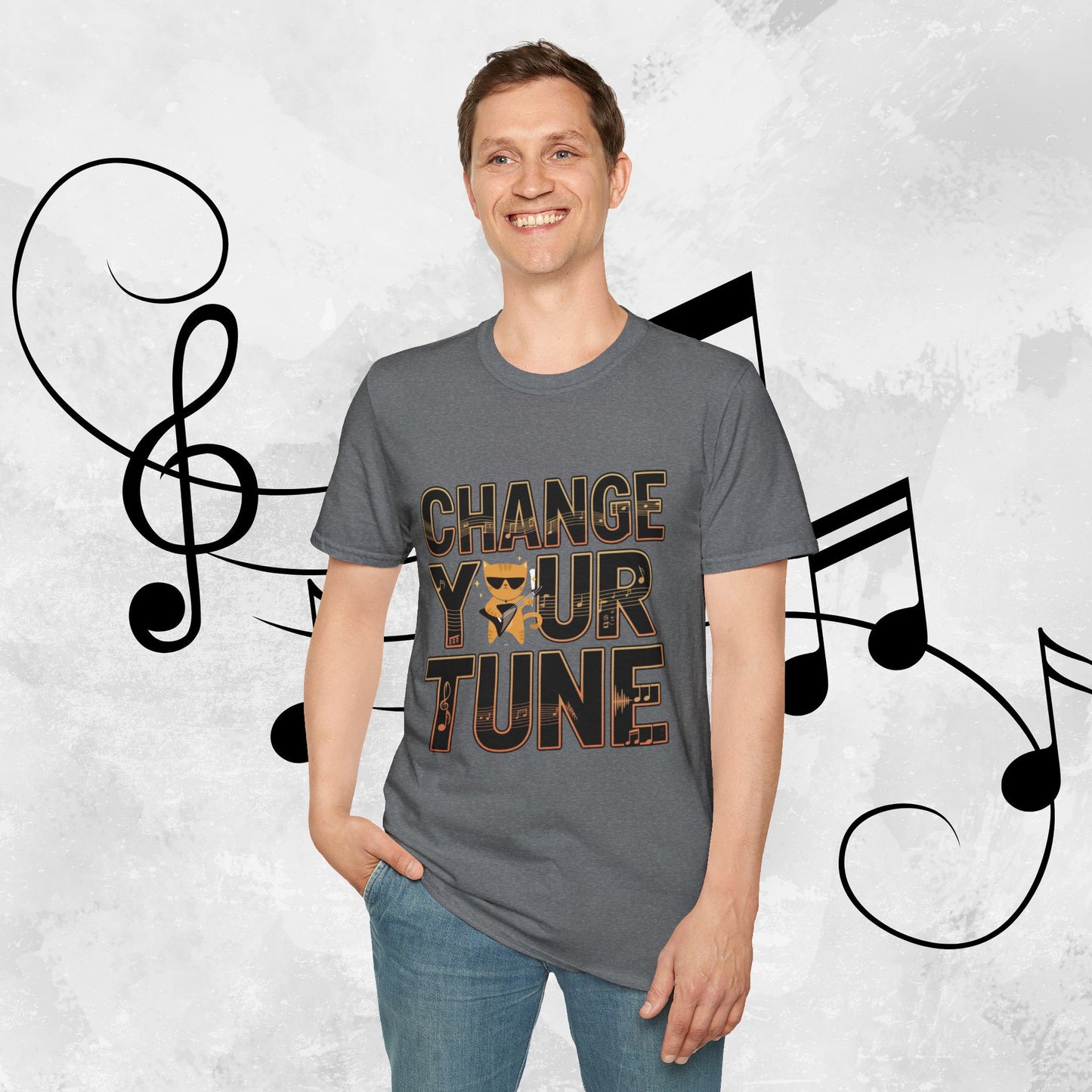 Change Your Tune Cotton T-Shirt