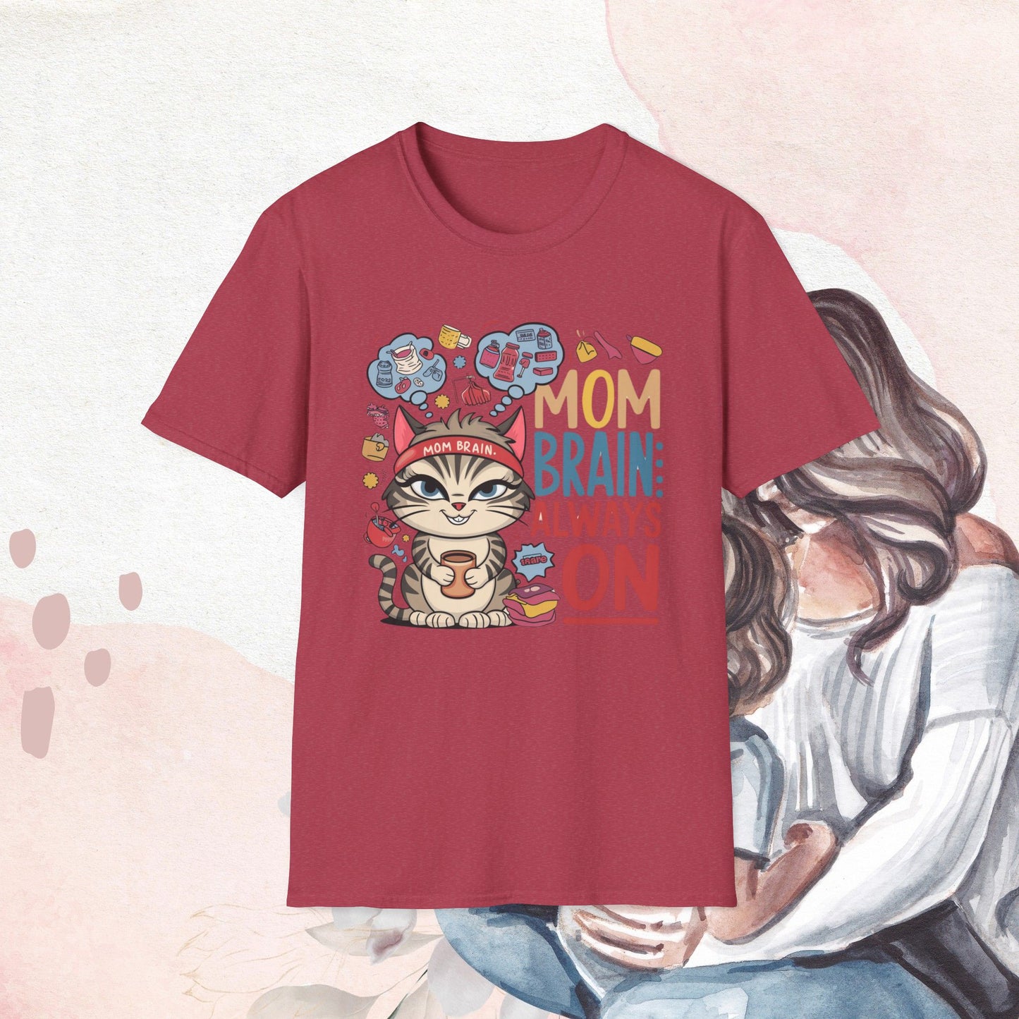 Mom Brain Cotton T-Shirt