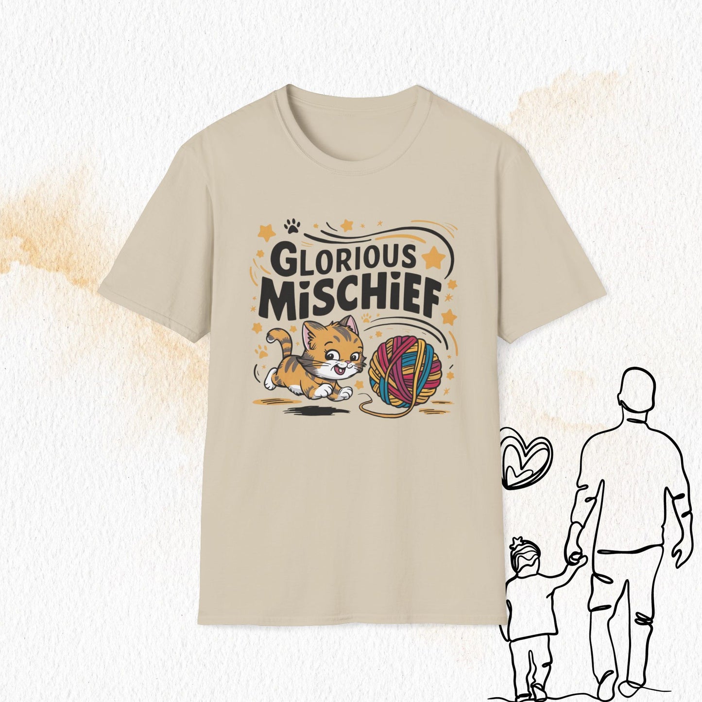 Glorious Mischief Cotton Men T-Shirt
