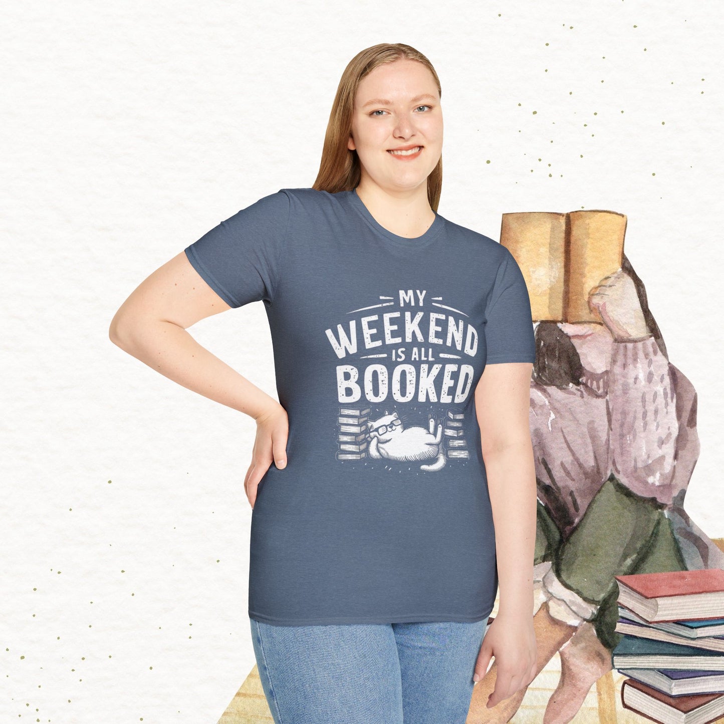 My Weekend Is All Booked Cotton Tee