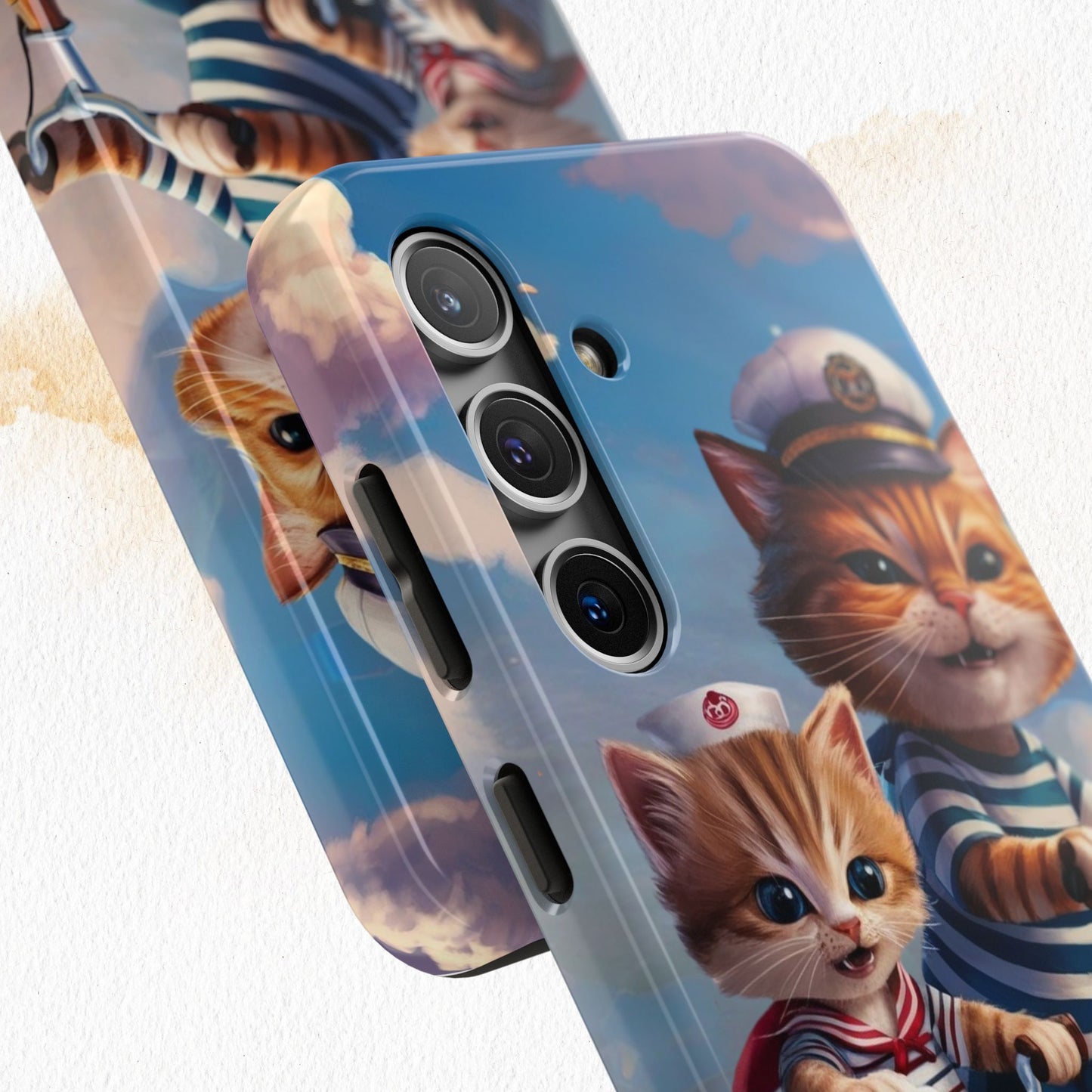 Nine Lives Wireless Charging Support Tough Case