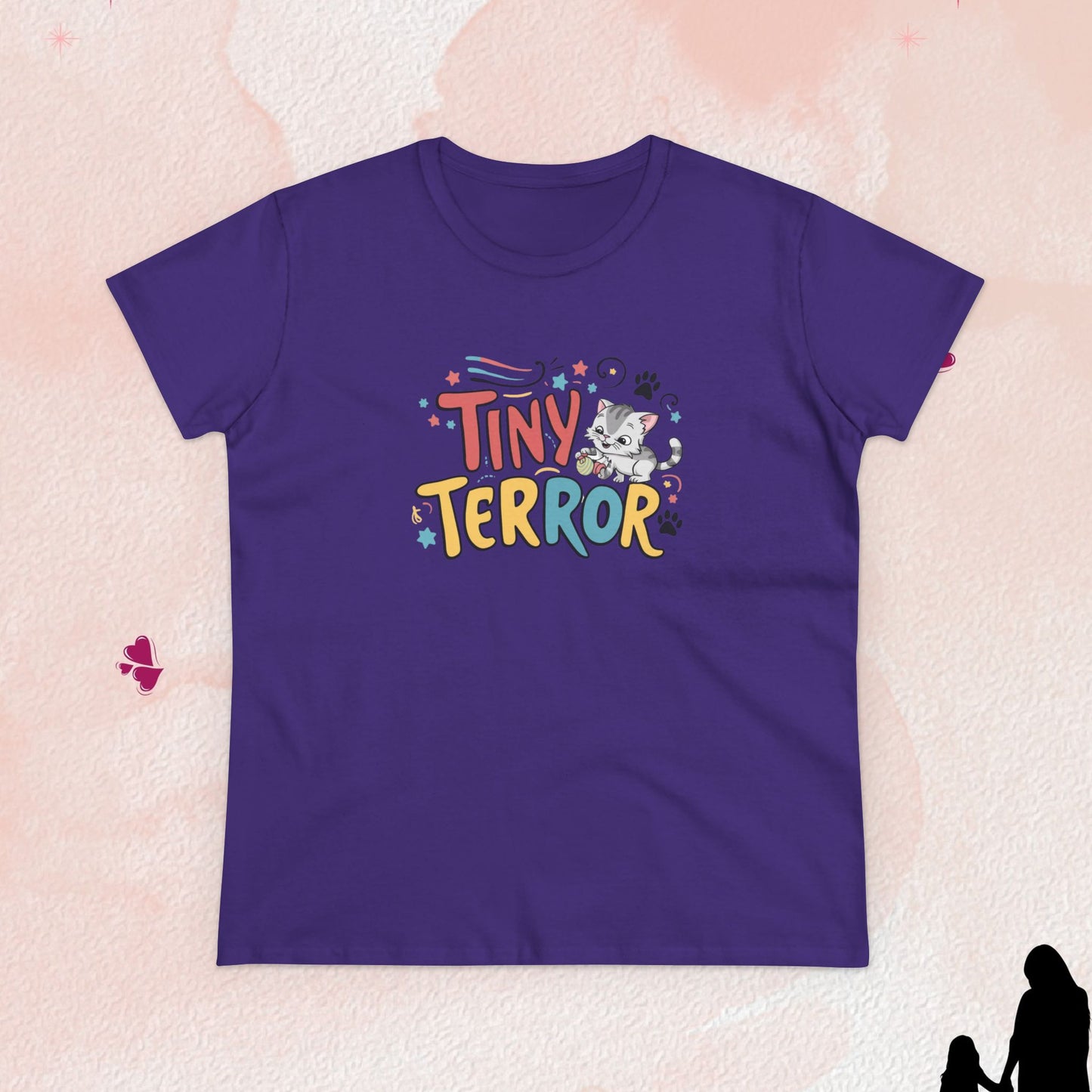 Tinny Terror Women Cotton Tshirt