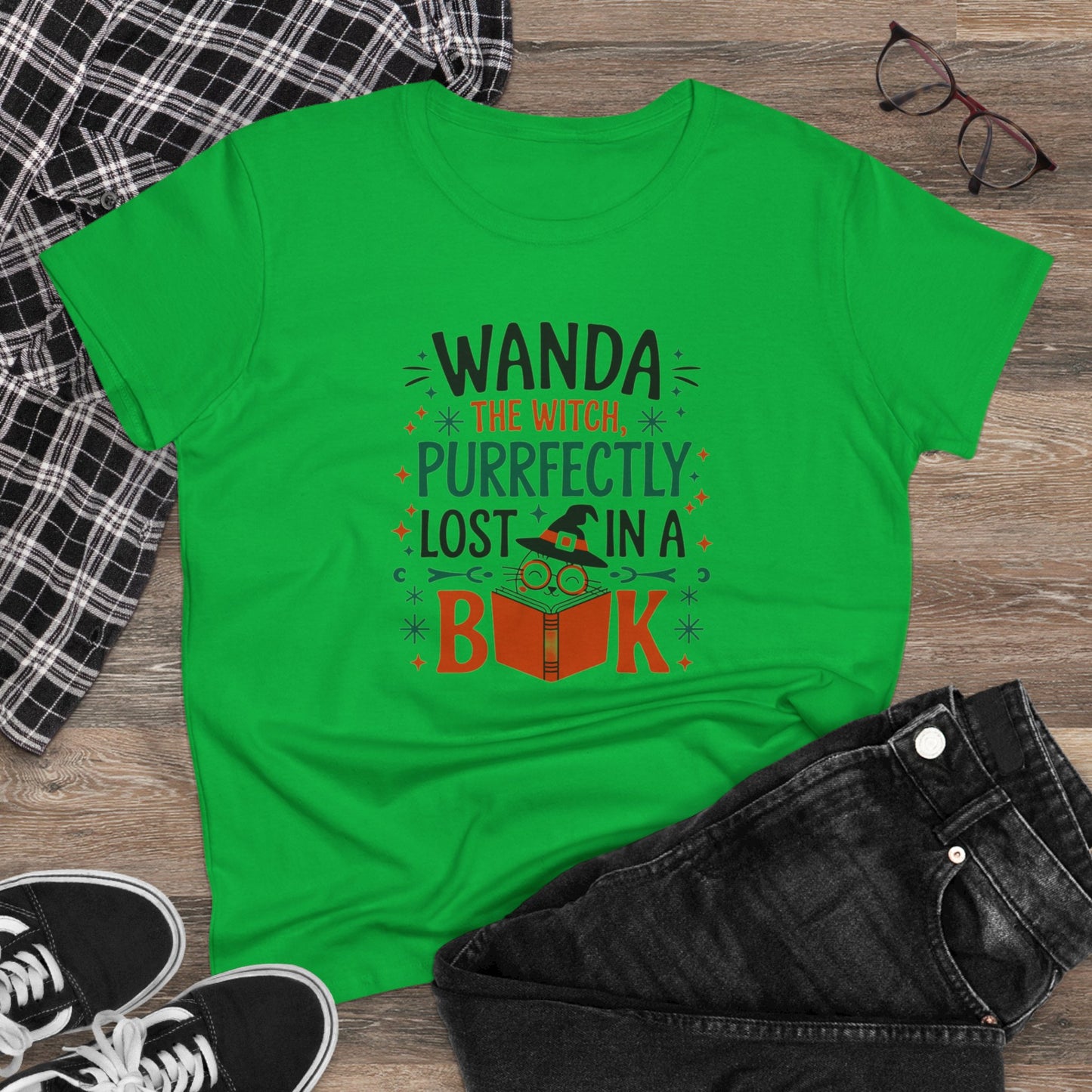 Wizard Word Women Cotton Tshirt