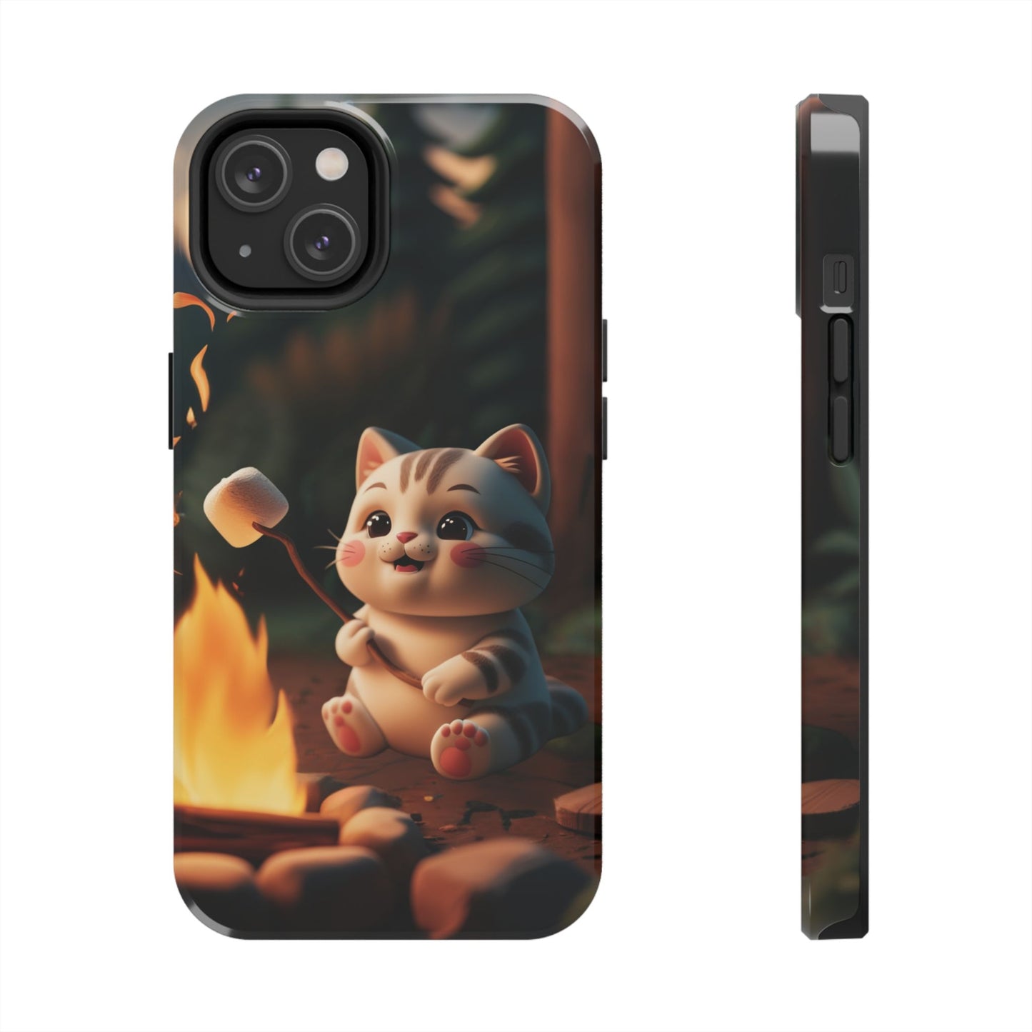 Meowstic Grip Wireless Charging Support Tough Case.