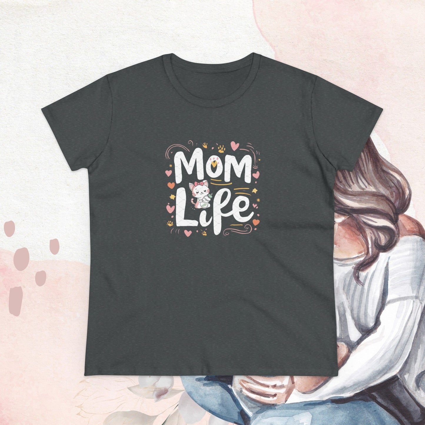 Mom Life Women Graphic Tees