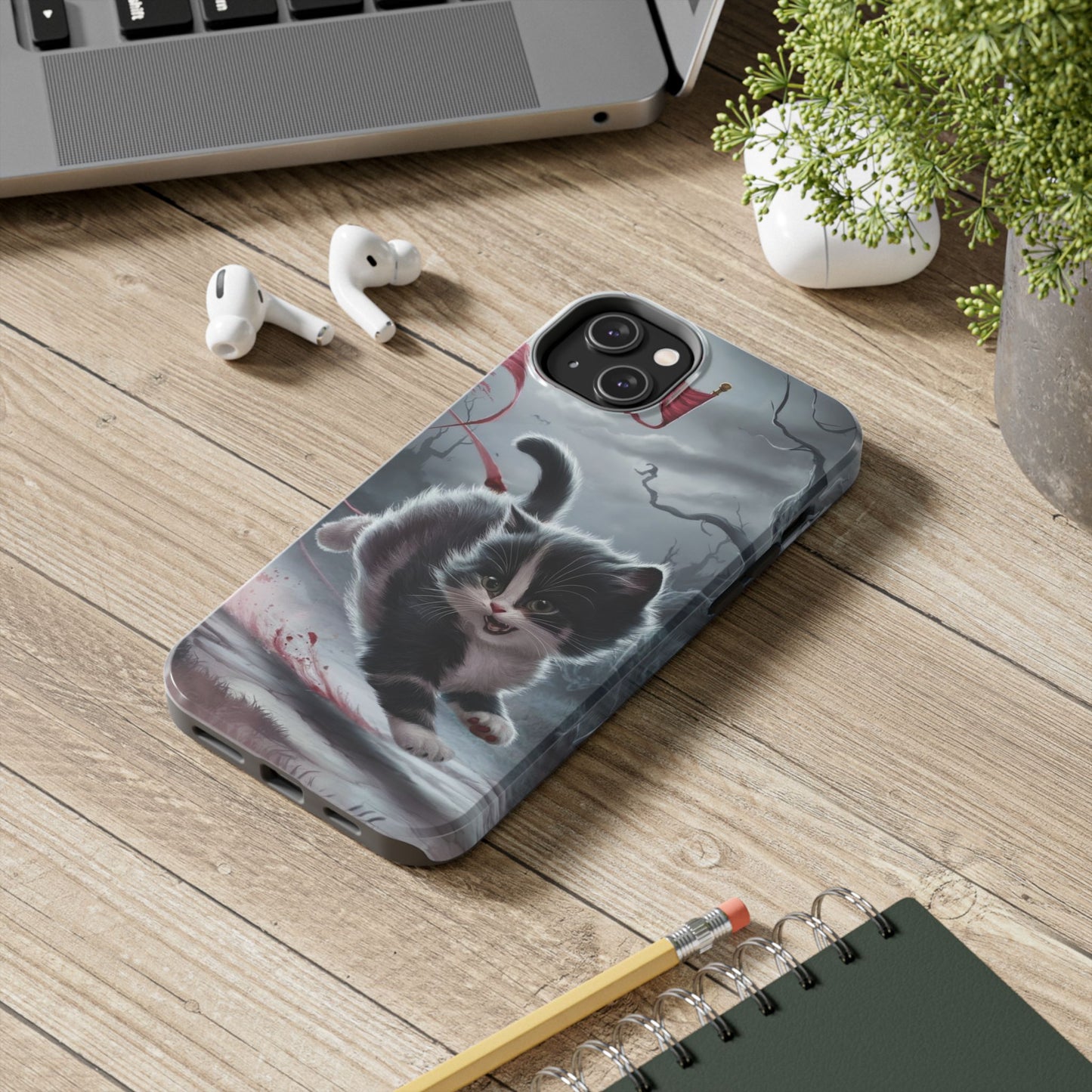 Flaggy Nap Wireless Charging Support Tough Case