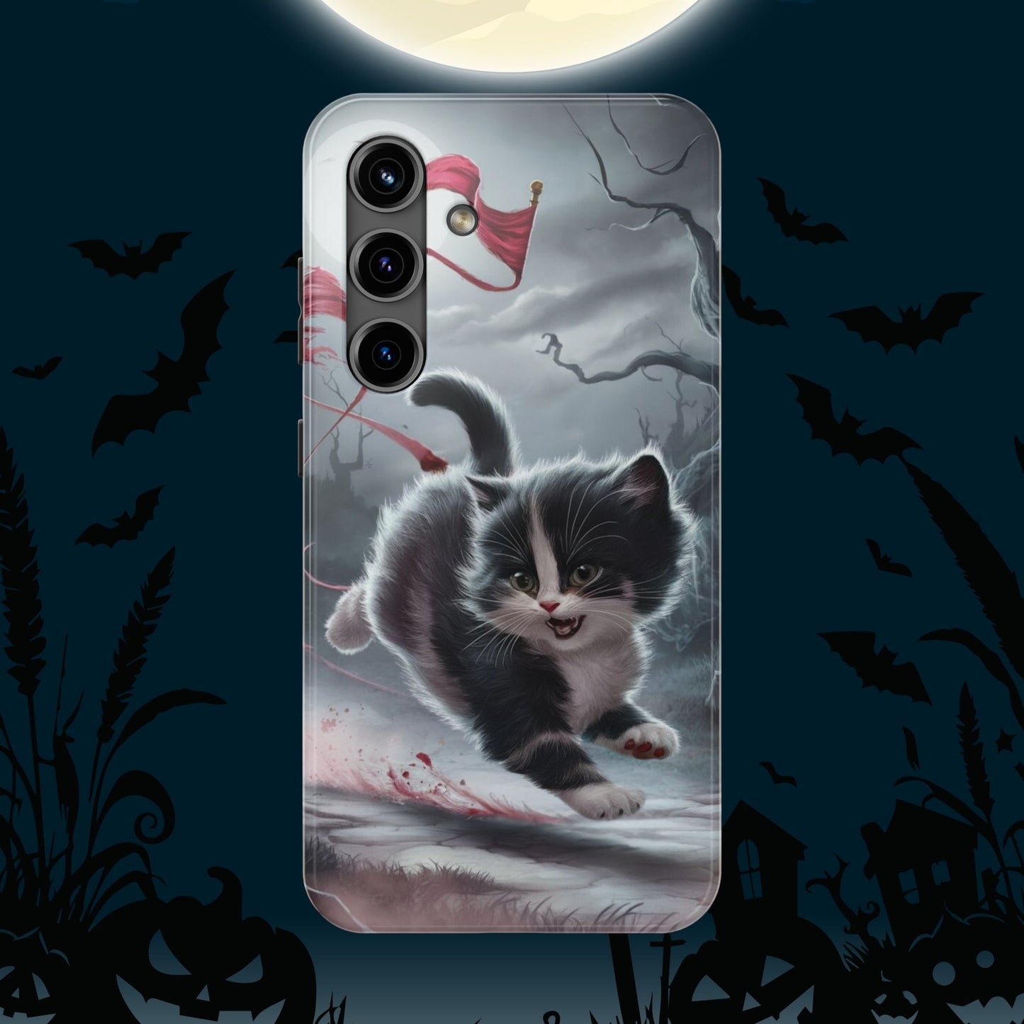 Flaggy Nap Wireless Charging Support Tough Case