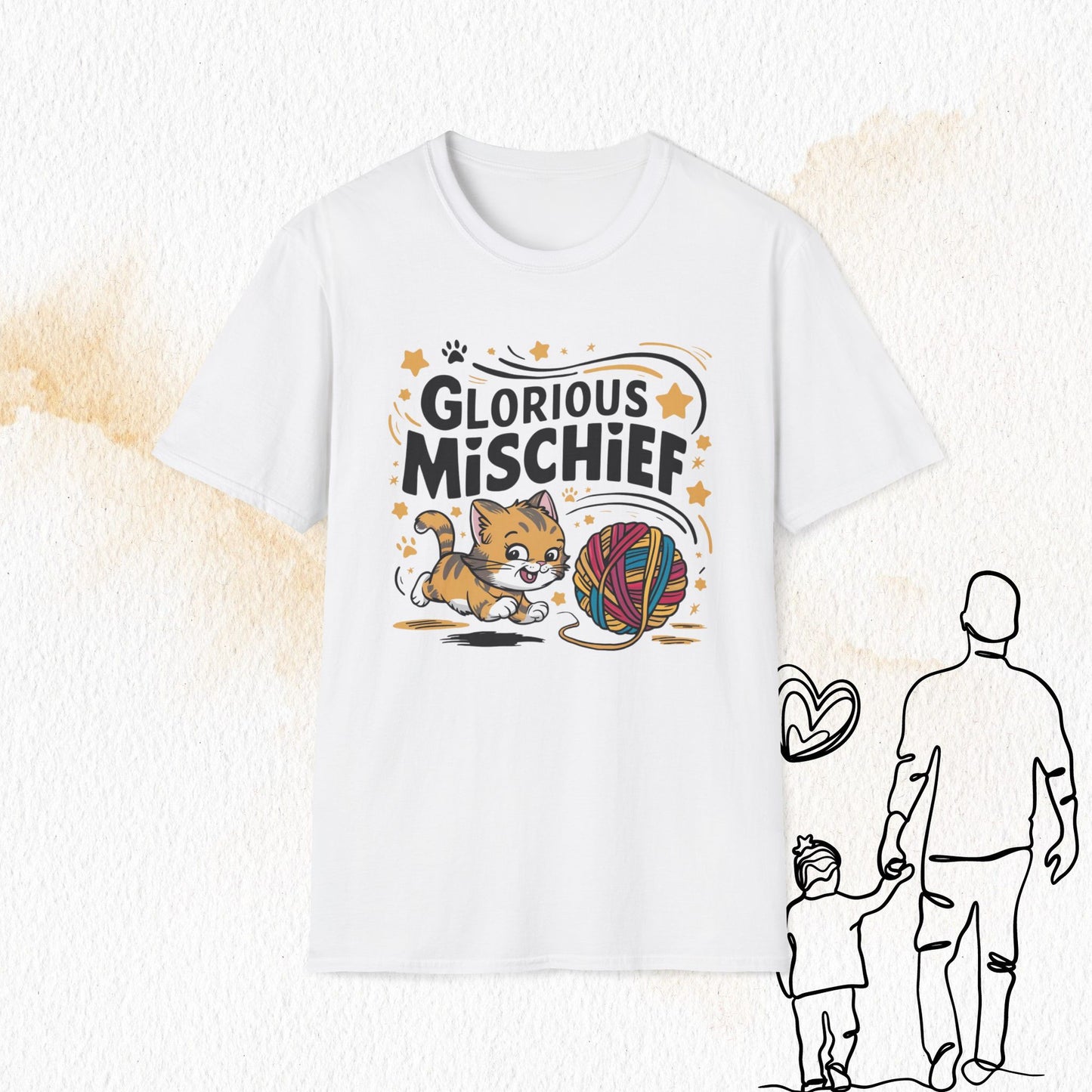 Glorious Mischief Cotton Men T-Shirt