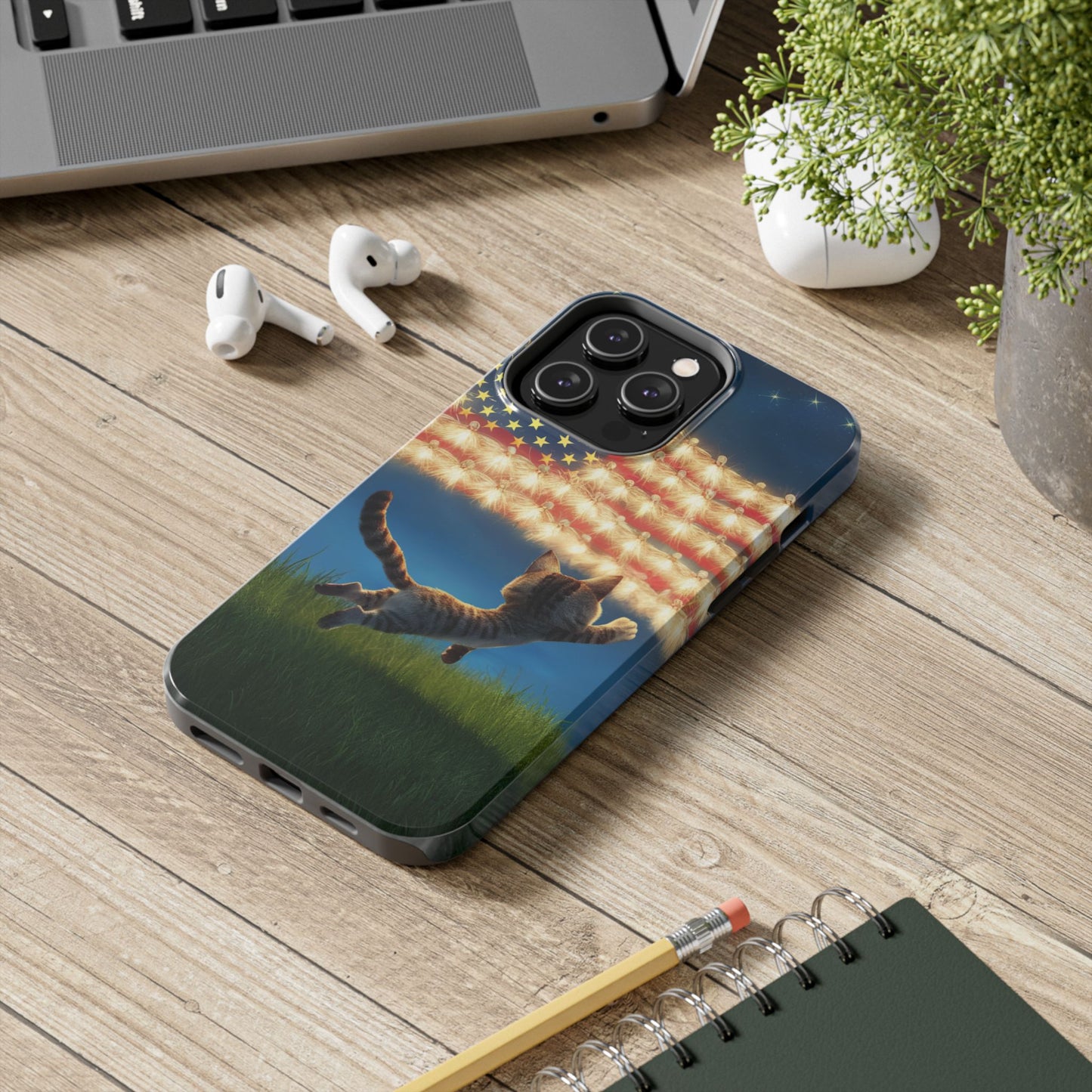 Eagle Eye Wireless Charging Support Tough Case