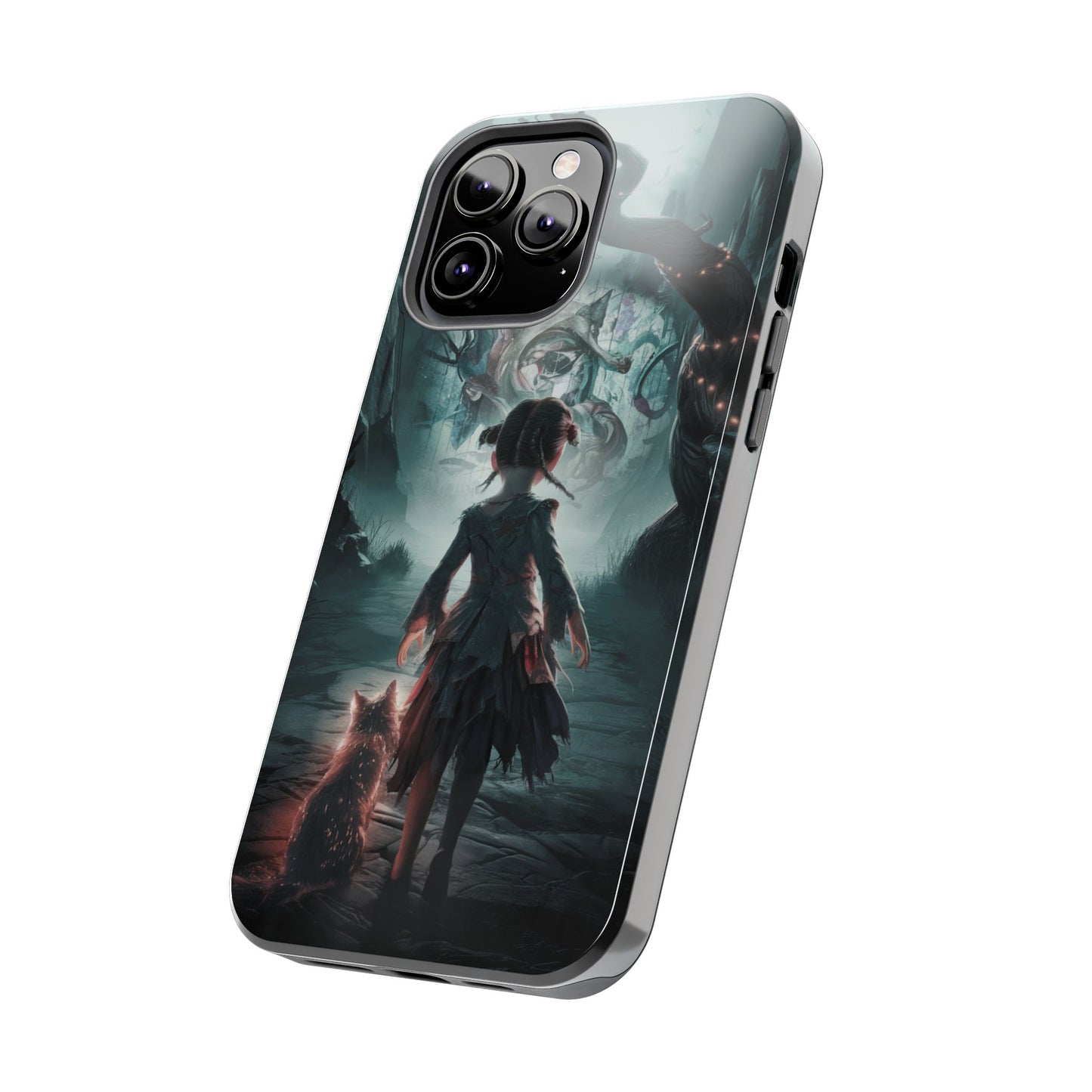 Feline Festivities Wireless Charging Support Tough Case.