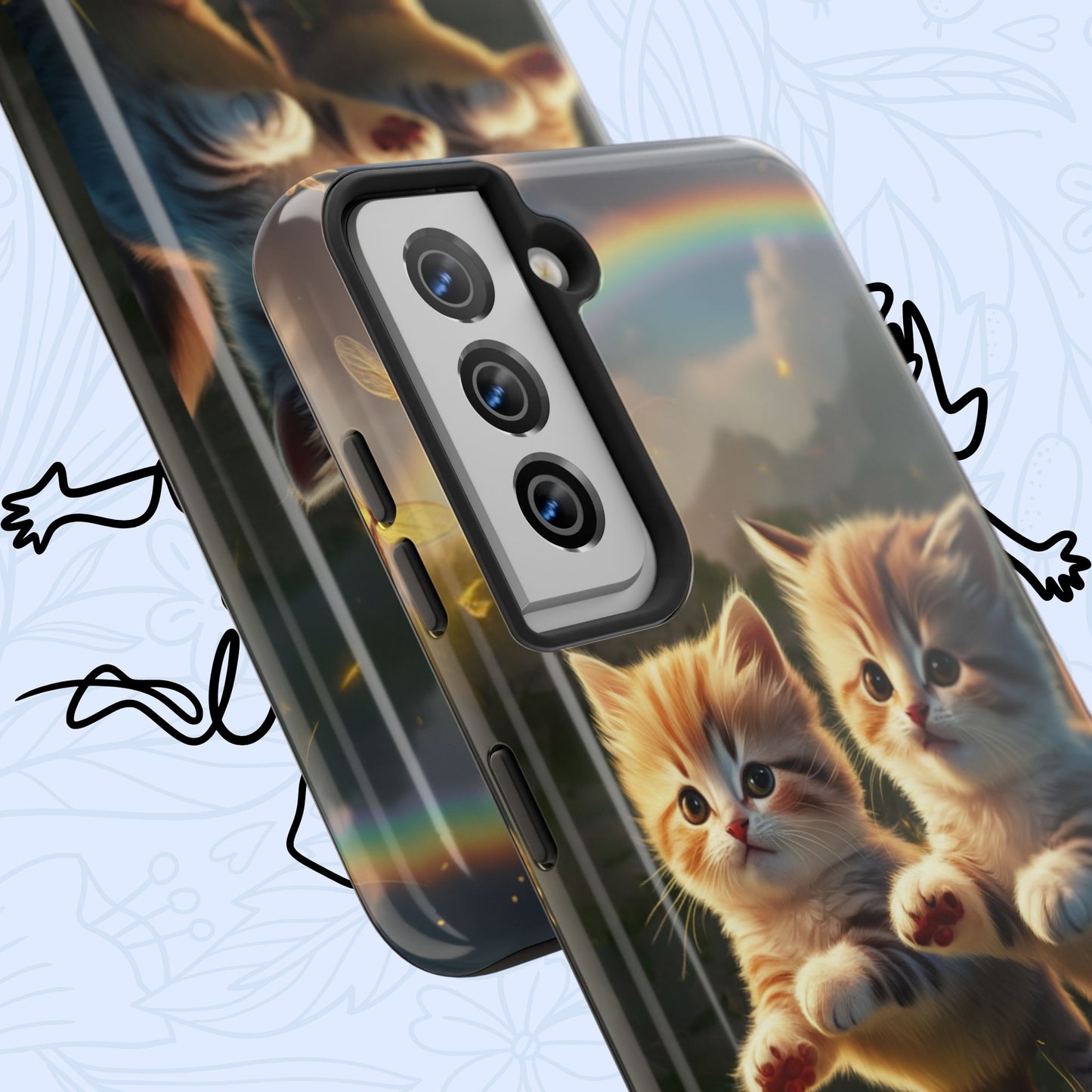 Bestie Buddies Wireless Charging Support Tough Case