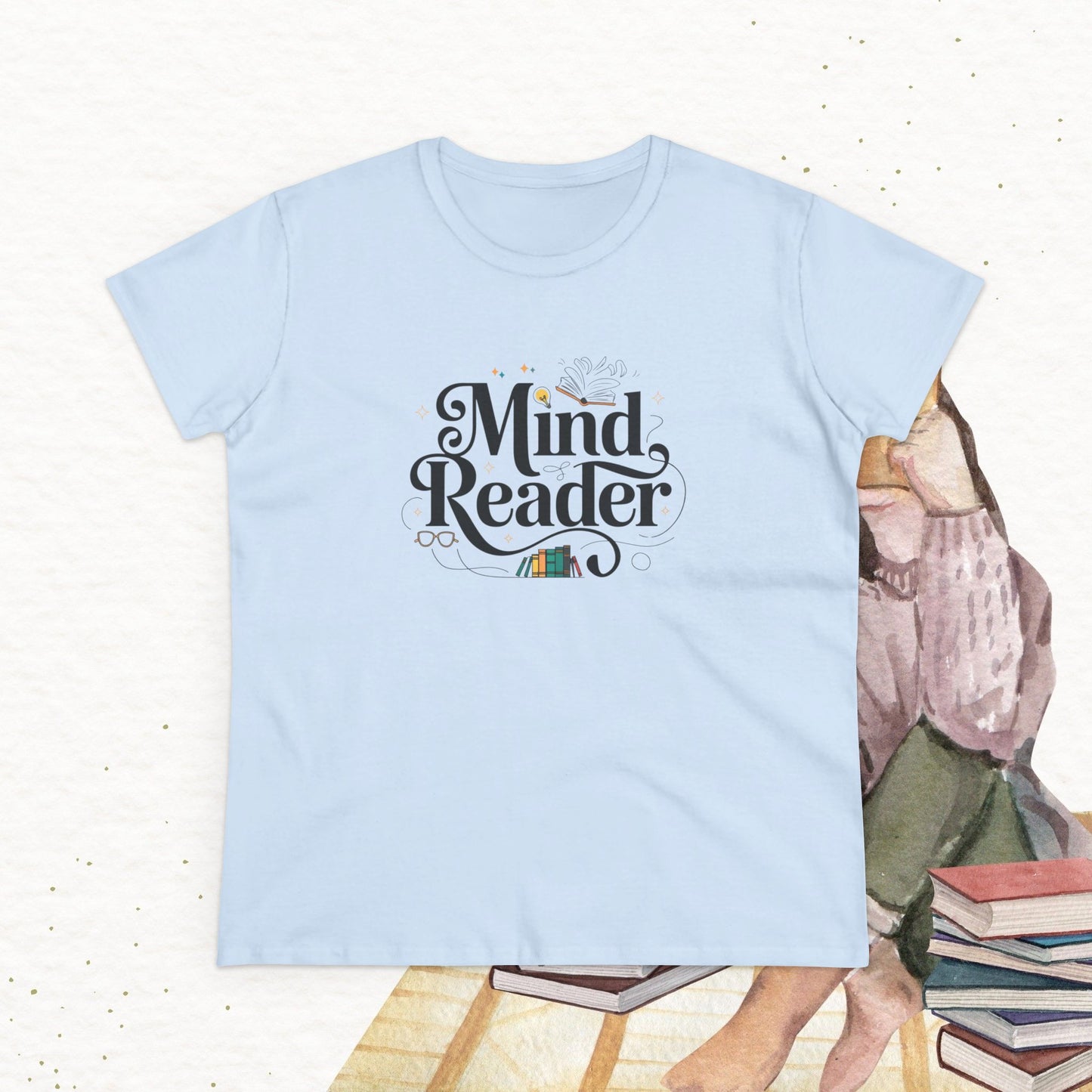 Mind Reader Women Cotton Tshirt