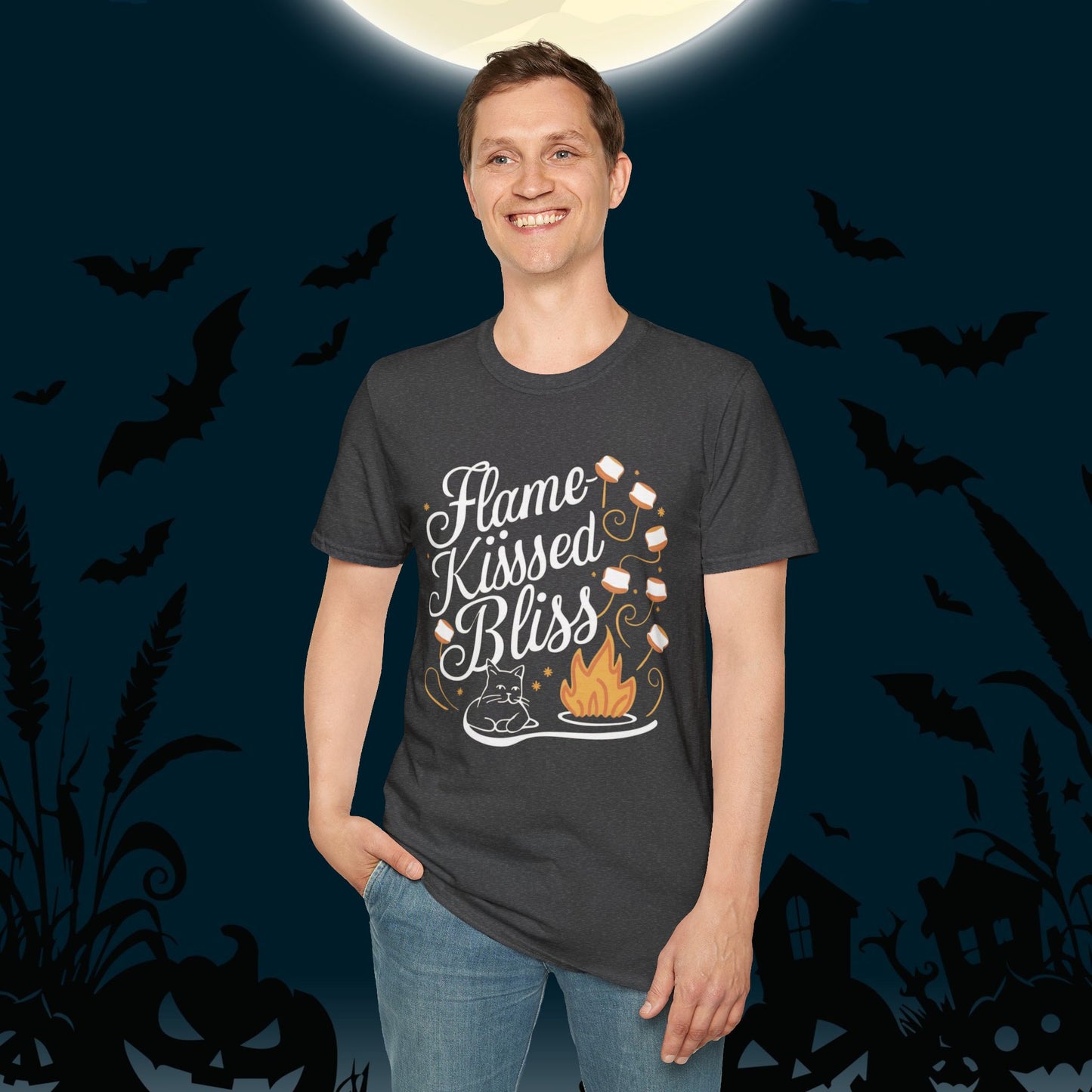 Flame Kiss Bliss Cotton Tee