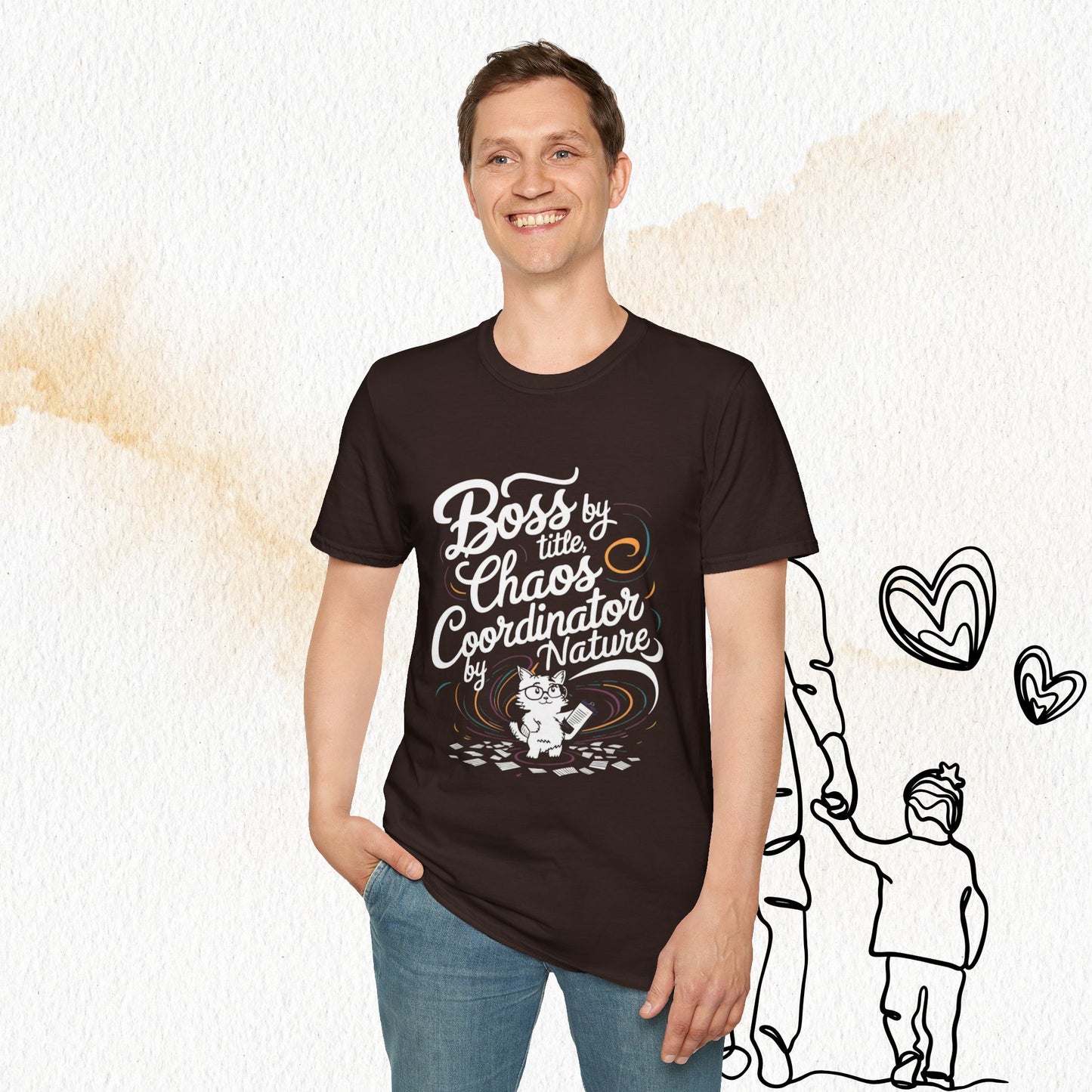 Boss By Title Cotton Tee