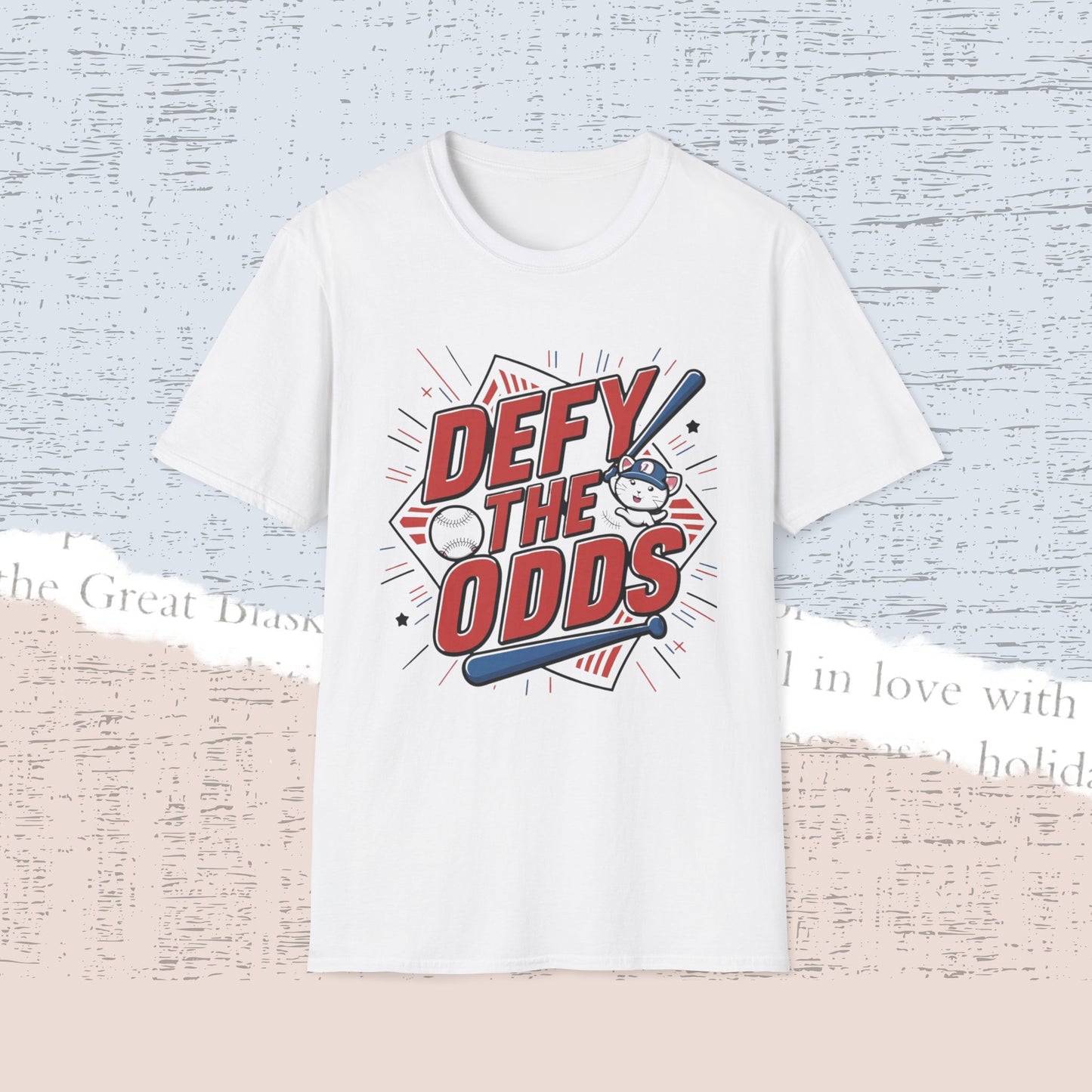 Defy The Odds Cotton Men Tee