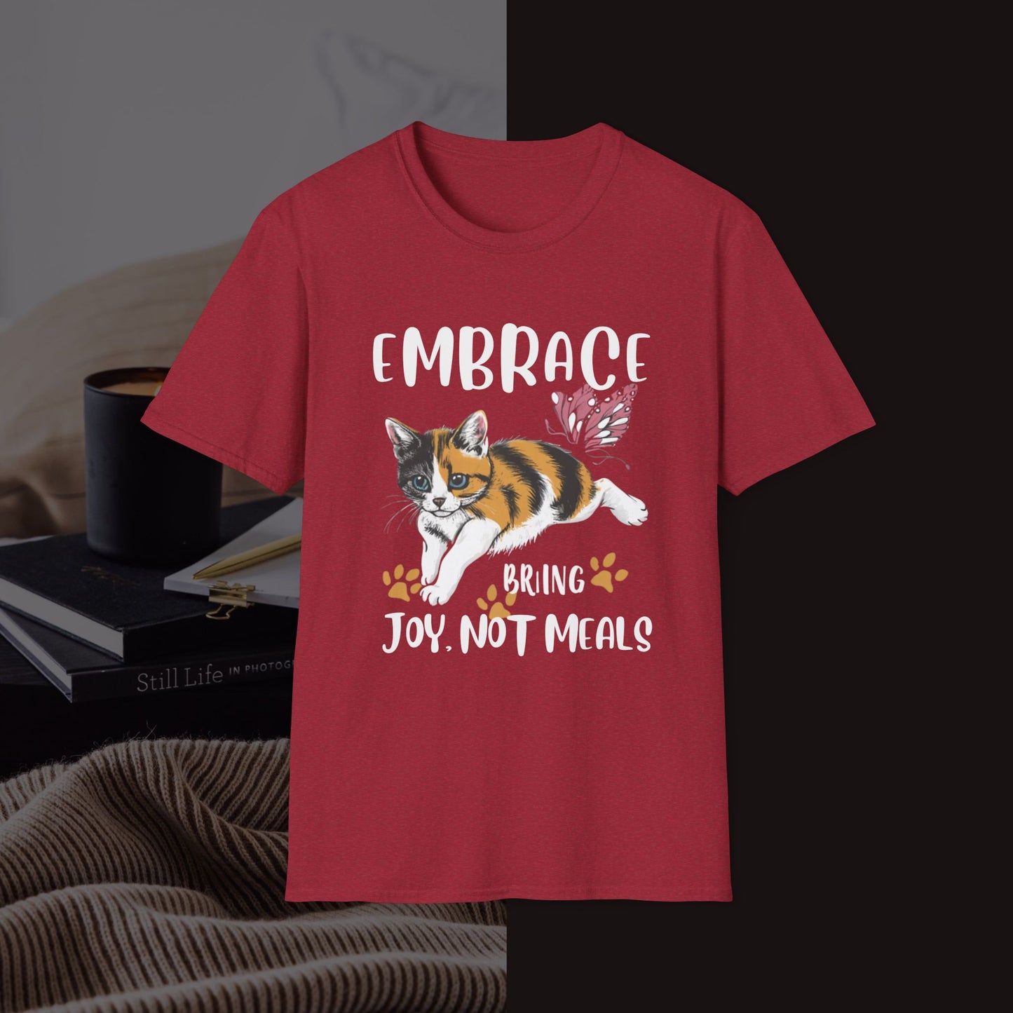 Embark Bring Joy Not Food Cotton Men Tshirt