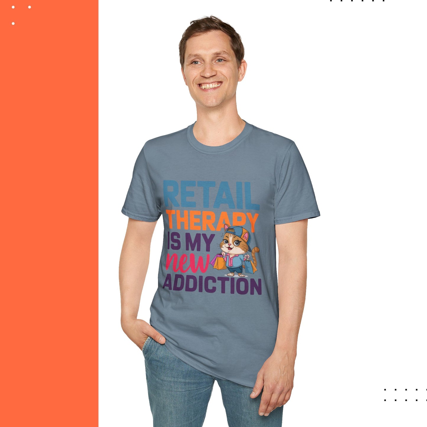 Retail Therapy Cotton T-Shirt