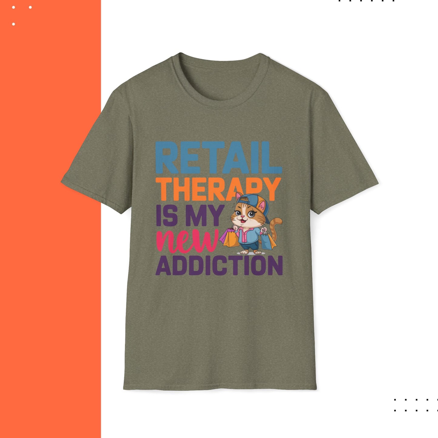 Retail Therapy Cotton T-Shirt