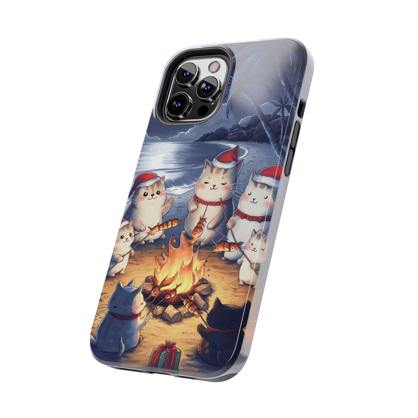 Meowmas Magic Wireless Charging Support Tough Case