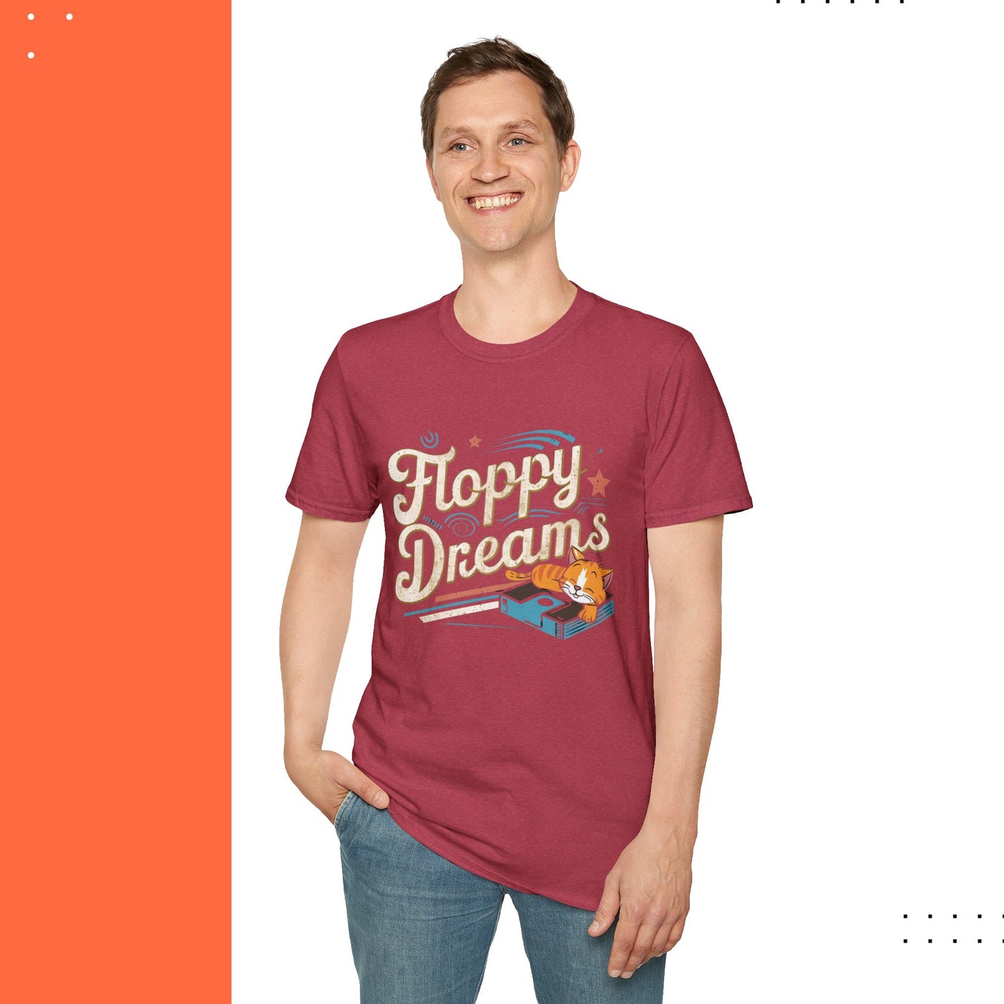 Floppy Dream Cotton Men Tshirt