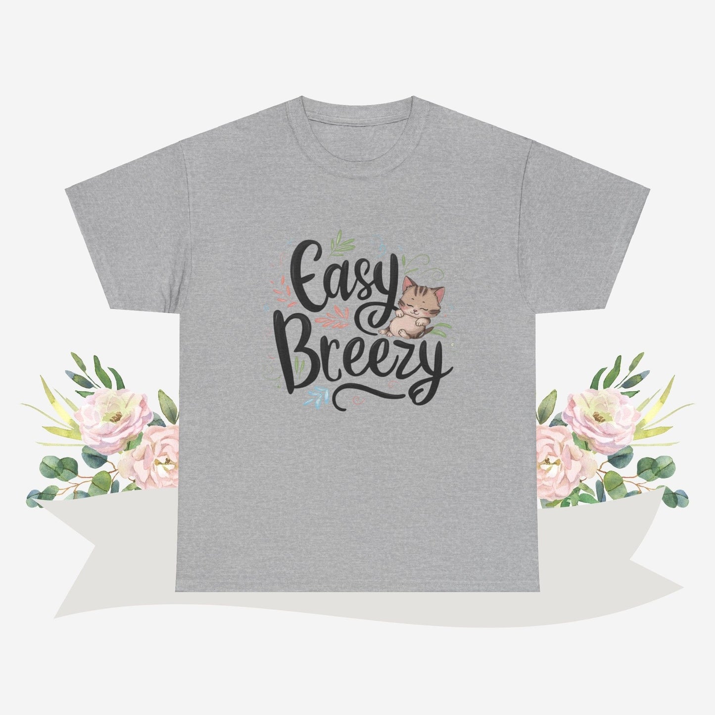 Easy Breezy Idiom Cotton Tshirt