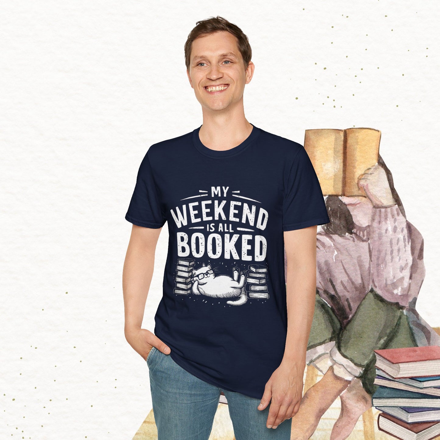 My Weekend Is All Booked Cotton Tee