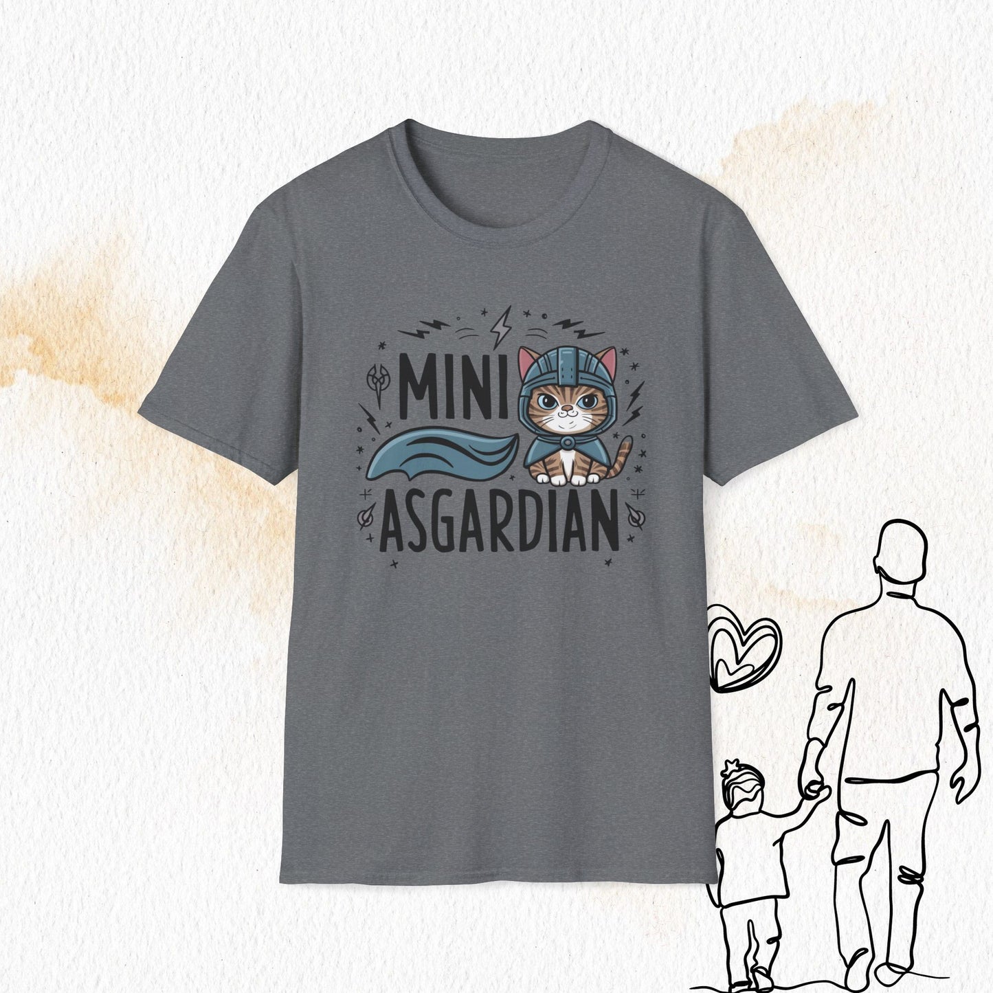 Mini Asgardian Cotton Men T-Shirt