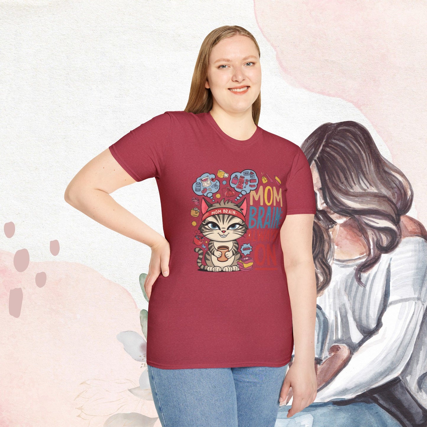 Mom Brain Cotton T-Shirt