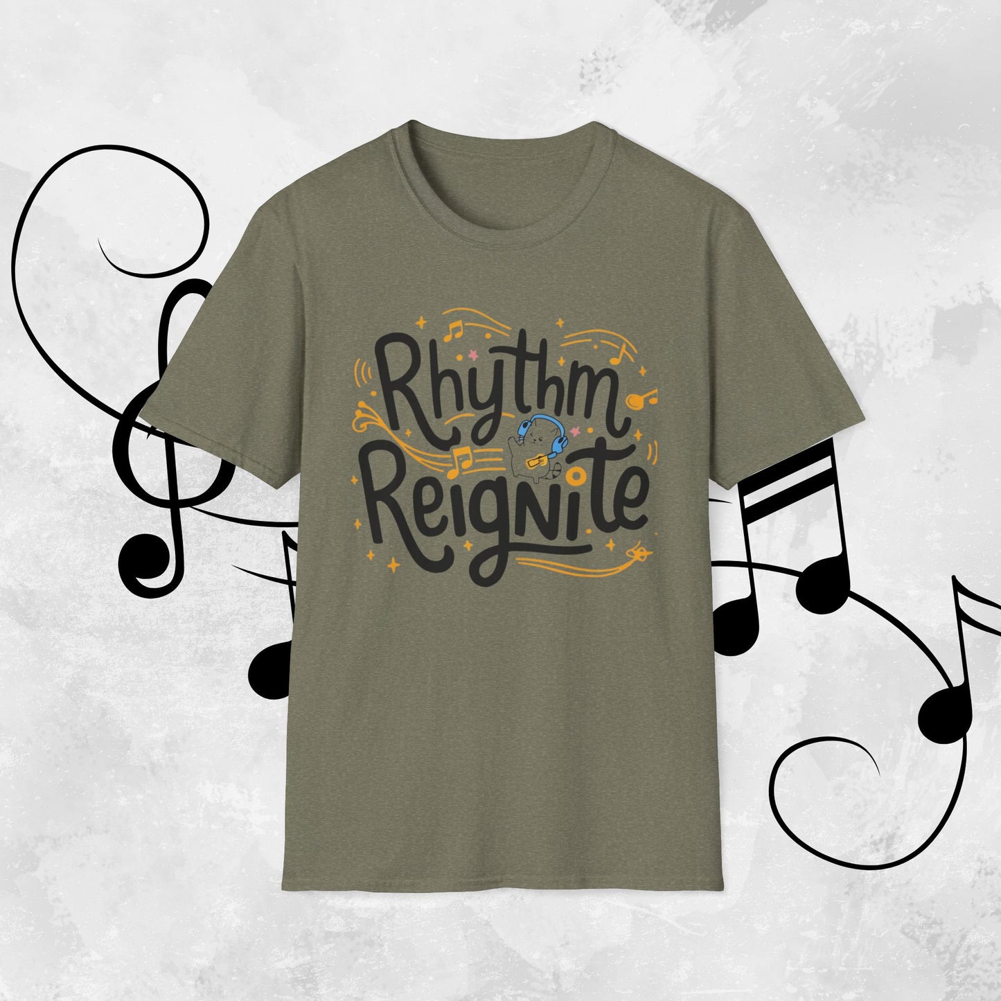 Rhythm Reignites Men Cotton T-Shirt