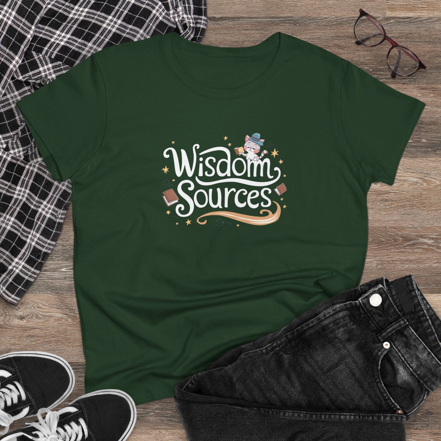 Wisdom Sources Women Graphic Tshirts