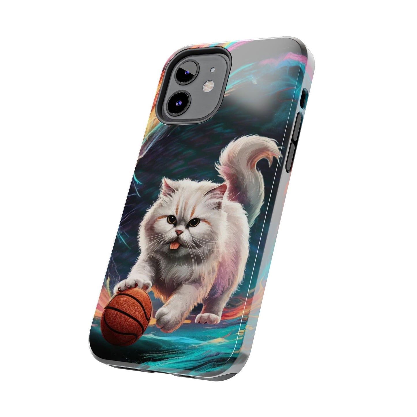 Meowble Dribble Wireless Charging Support Tough Case.