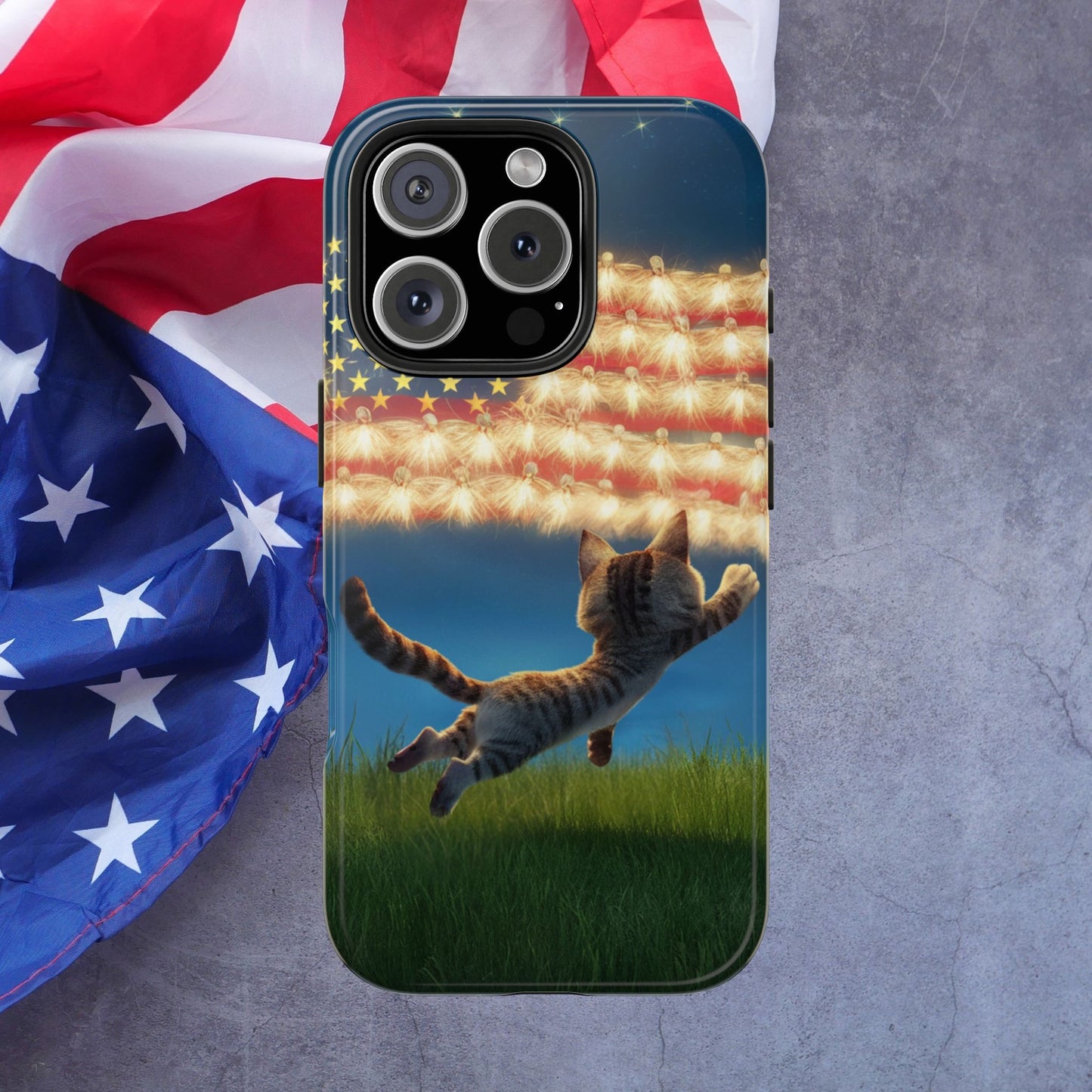 Eagle Eye Wireless Charging Support Tough Case