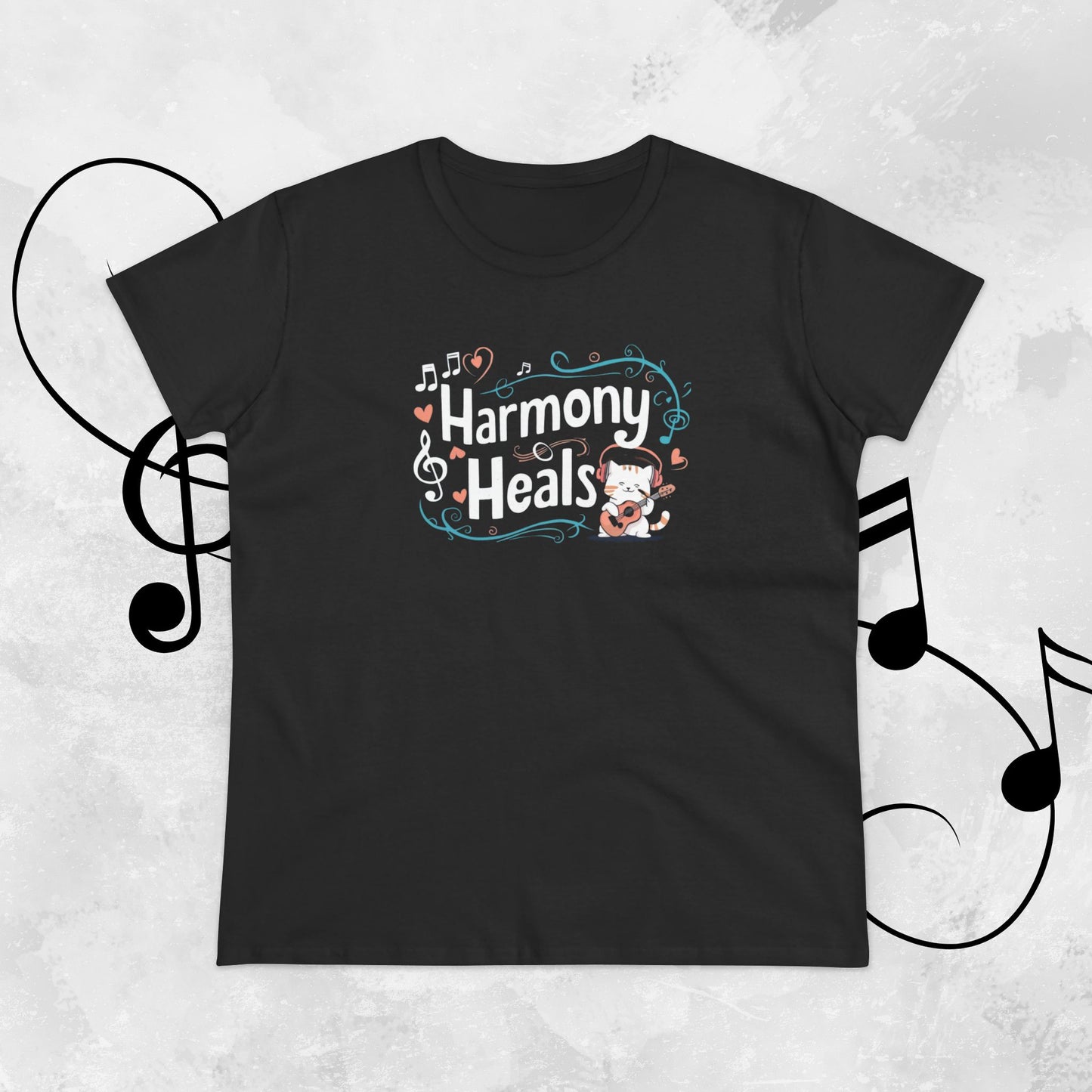 Harmony Heal Women Cotton Tshirt