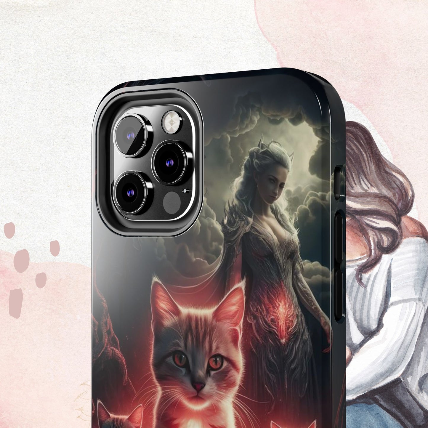 Mama's Mind Meld Wireless Charging Support Tough Case
